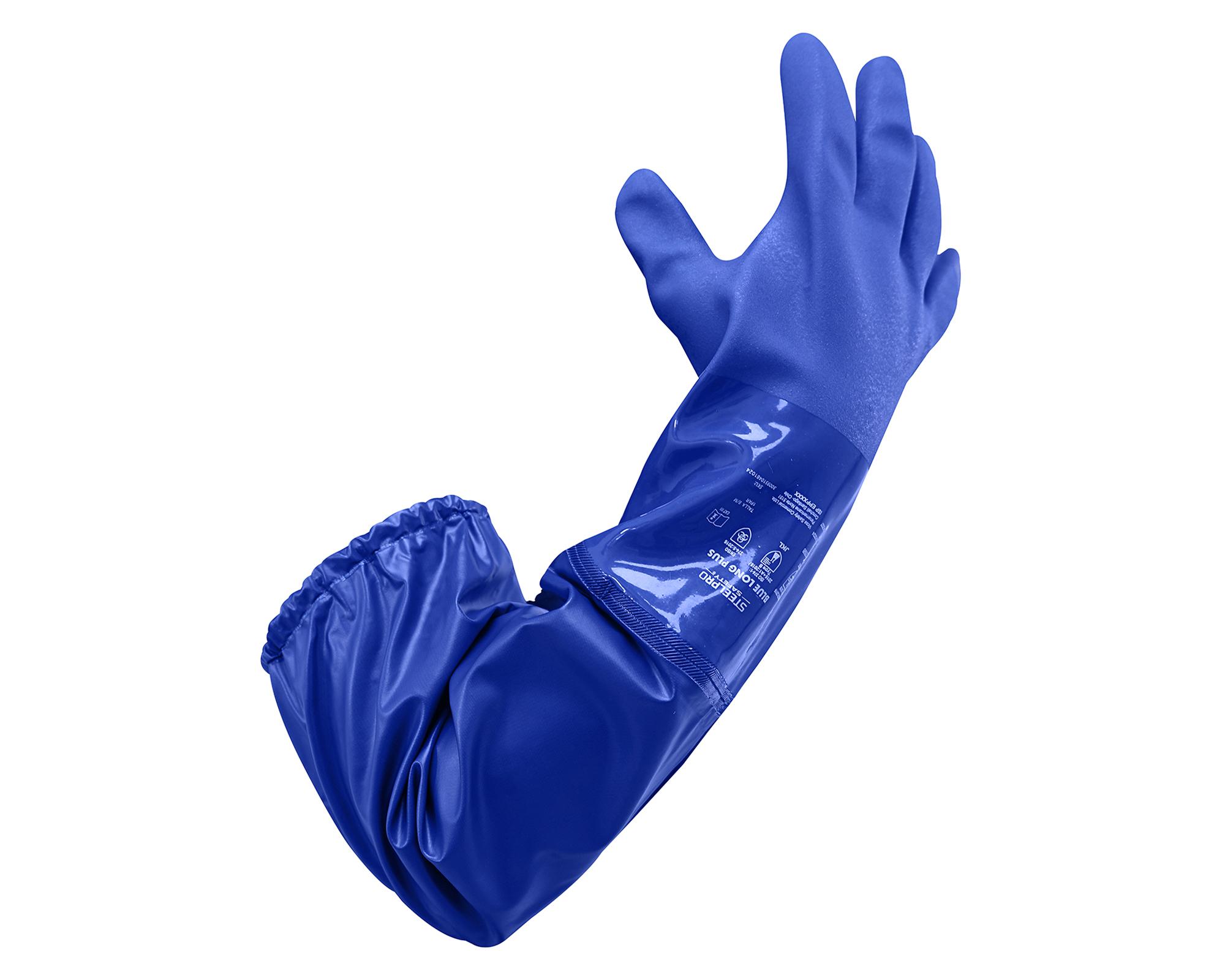 Guante Blue Long Plus azul-2
