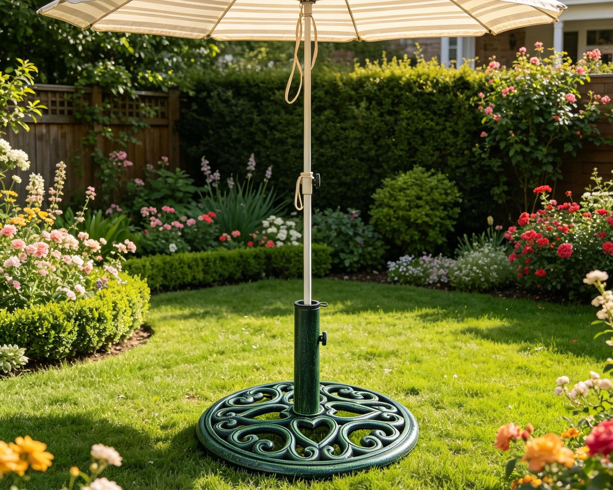 Base sombrilla redonda 45 cm-1