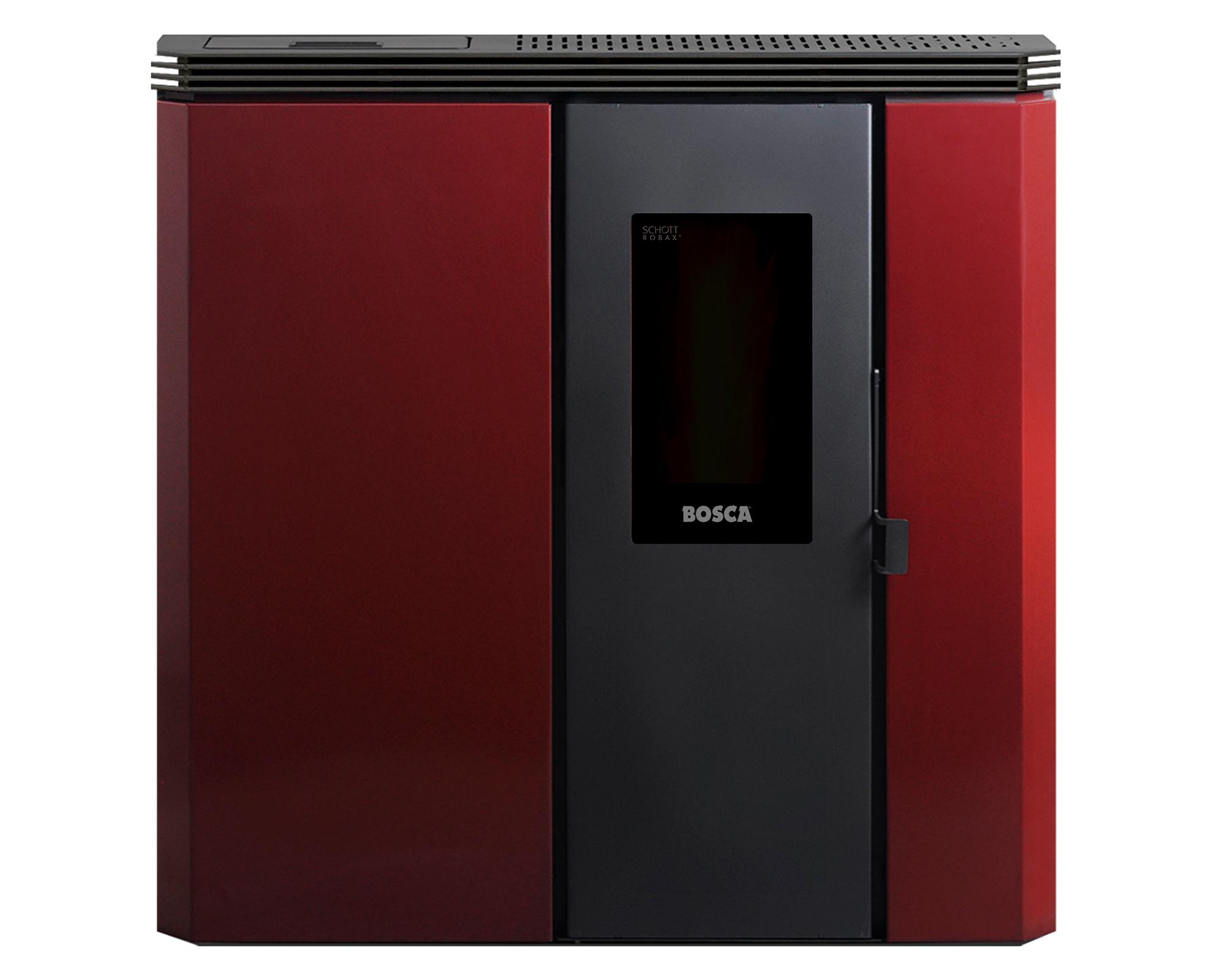 Estufa a pellet FIT+ 02602 Black Vision 9.2kW burdeo-0