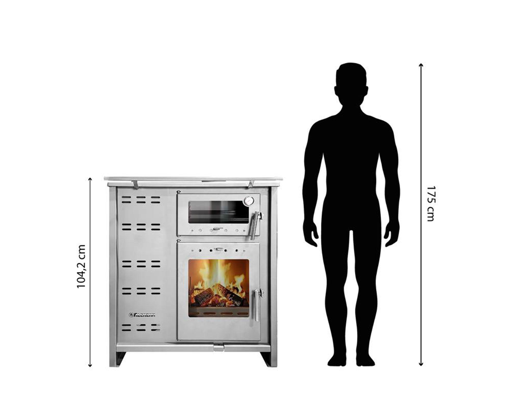 Cocina policombustible Puyehue XL 30 litros-9