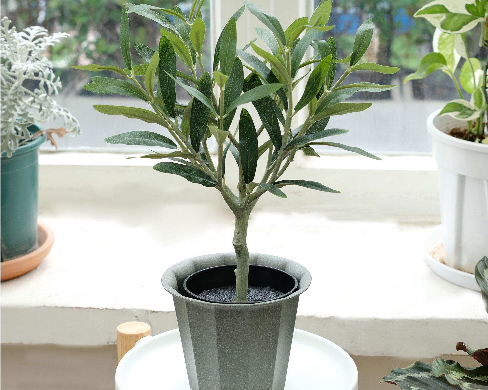 Planta artificial Olivo 32 cm-4