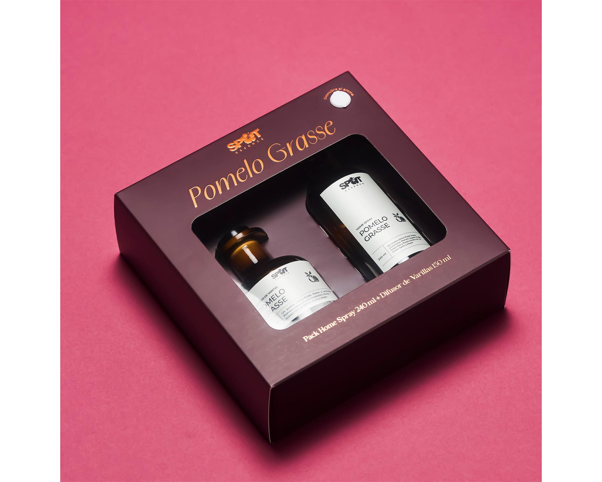 Home spray 240 ml + difusor varillas 150 ml pomelo-2