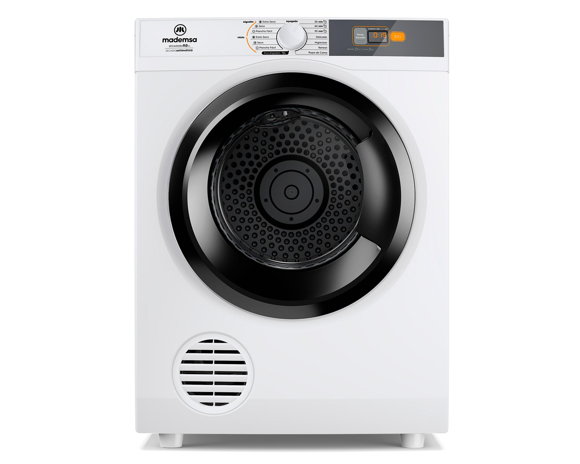 Secadora carga frontal 9DBZGPRO 9 kg blanco-0