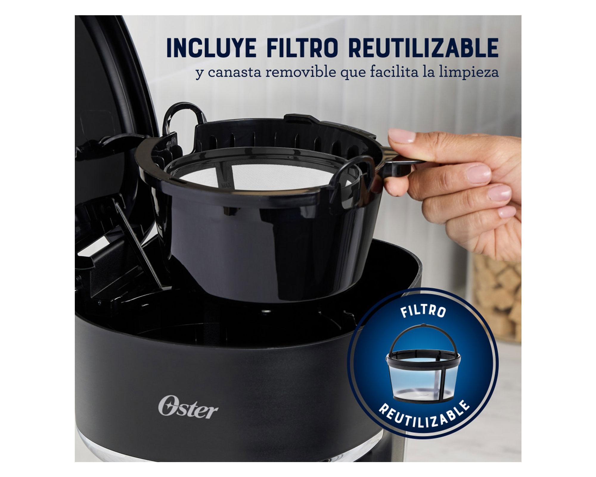 Cafetera goteo BVSTDCP121B negro 12 tazas-5