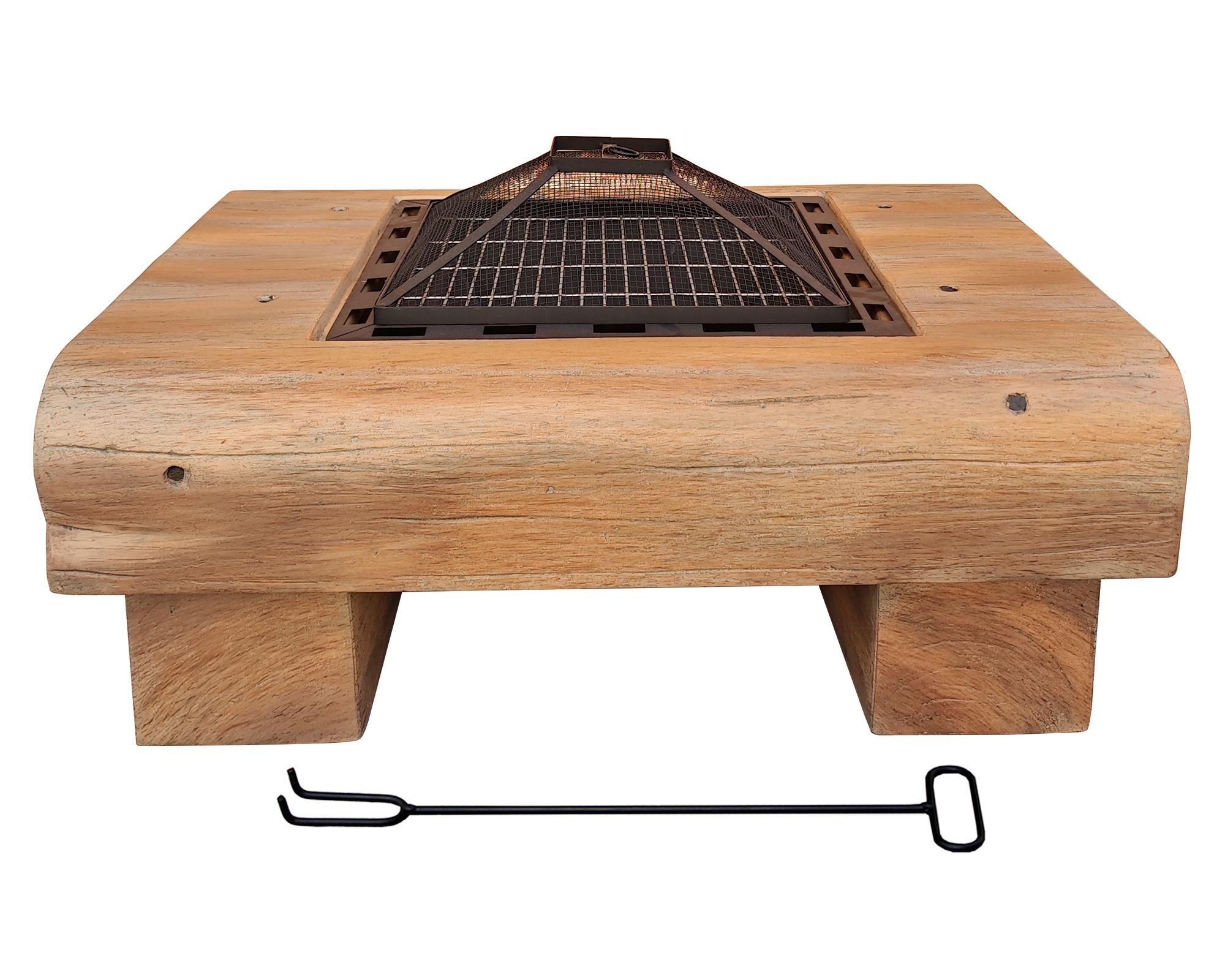 Brasero BBQ Cyclone 1 quemador café/negro.-0