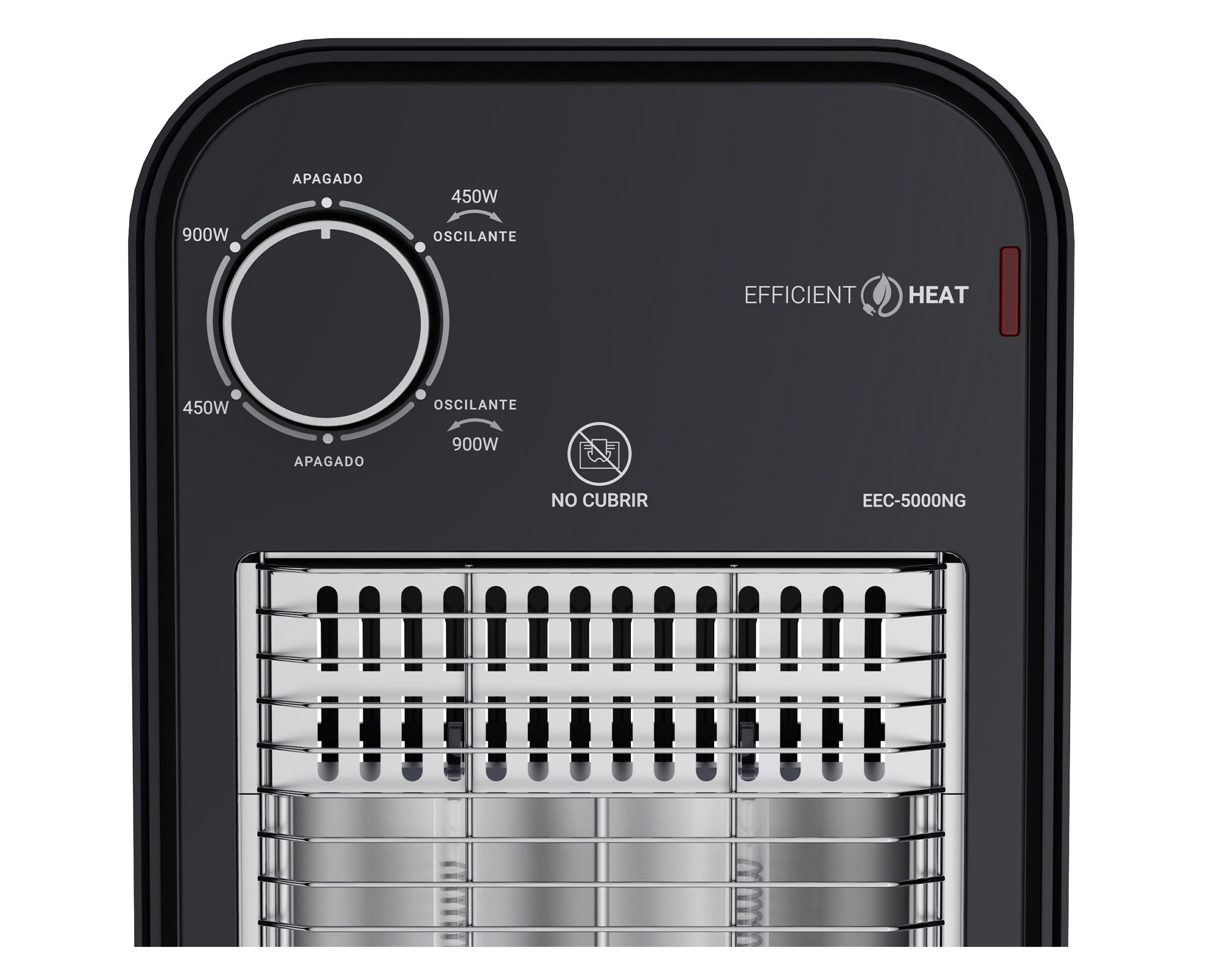 Convector carbono EEC-5000NG negro 900W-2