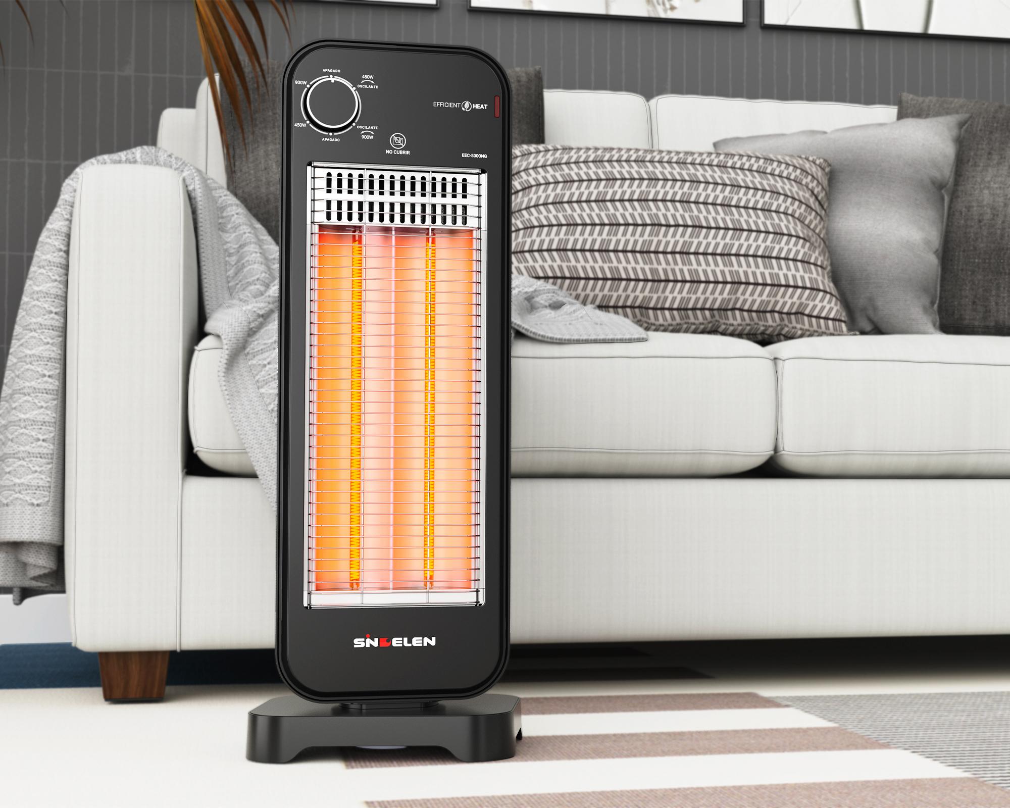 Convector carbono EEC-5000NG negro 900W-3