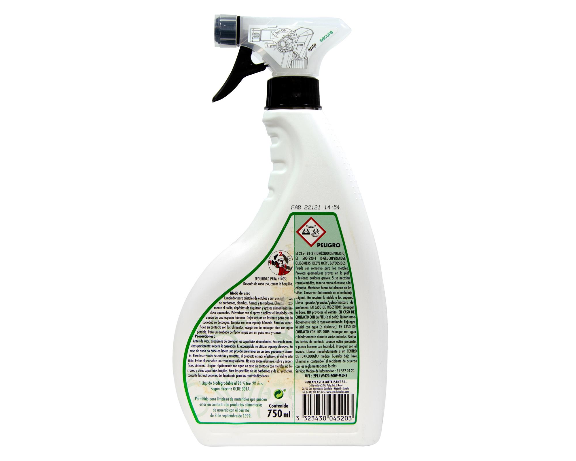 Limpiador cristales 3 en 1 biodegradable 750ml-2