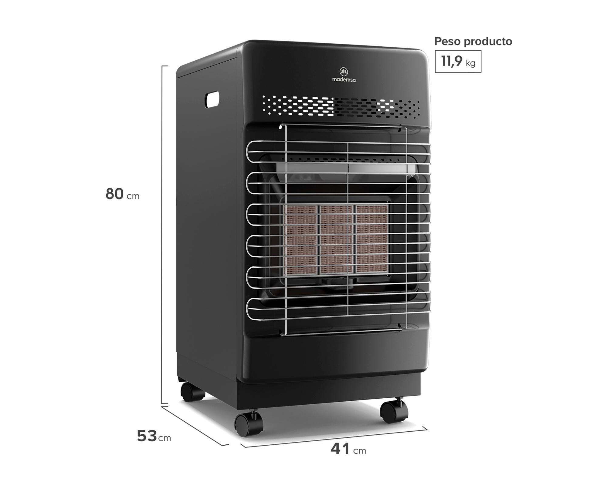 Estufa a gas HG15B 4.2 kW ónix-5