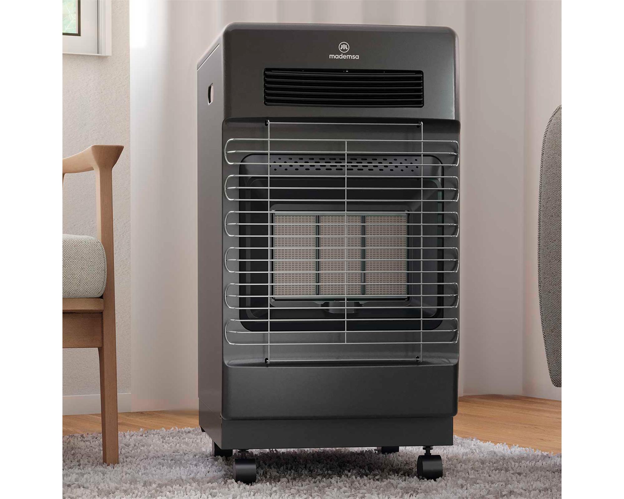 Estufa a gas híbrida HH15B 4.2 kW 15 kg ónix-4