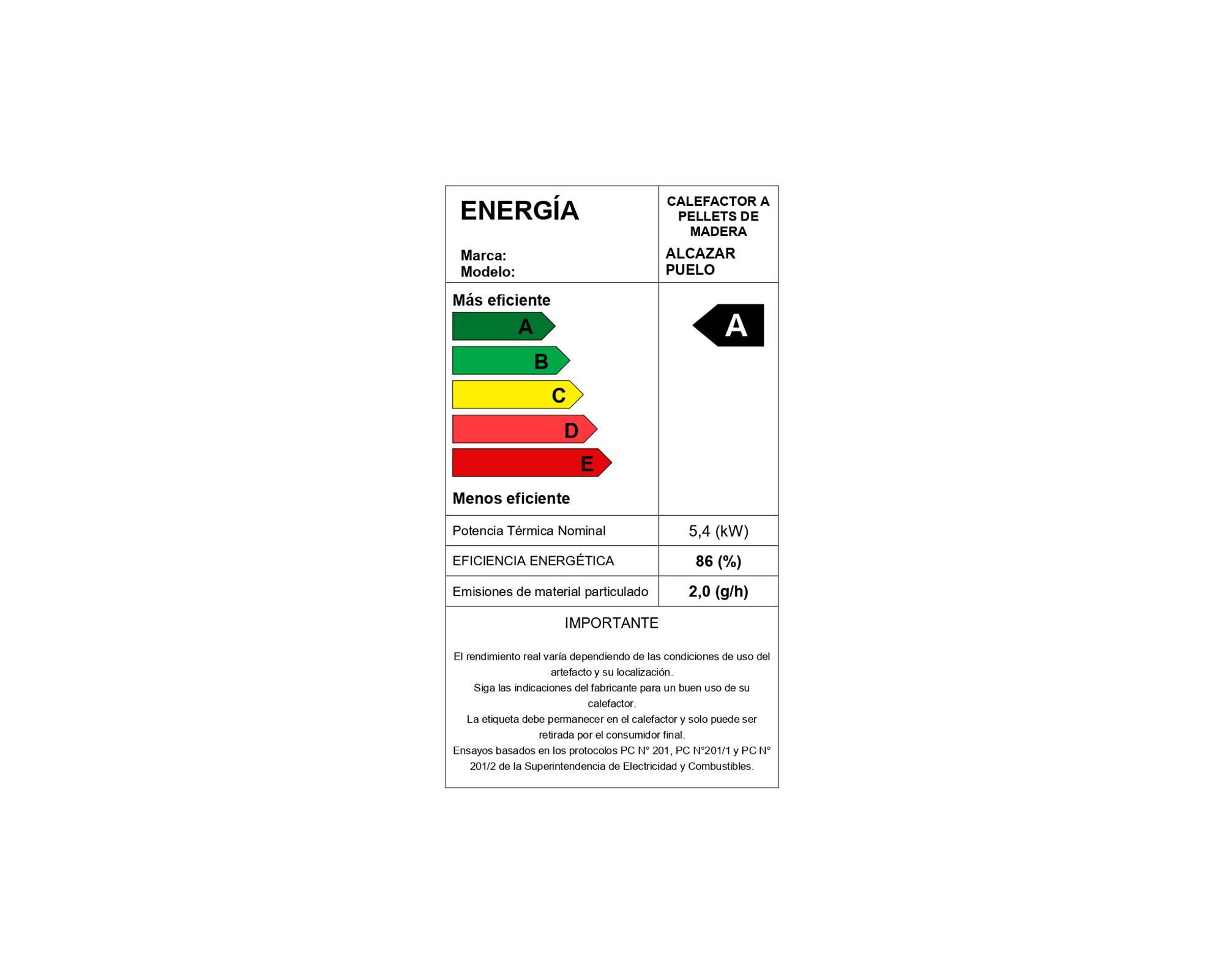 Estufa a Pellet Wifi Puelo 5400W 280Wh-5