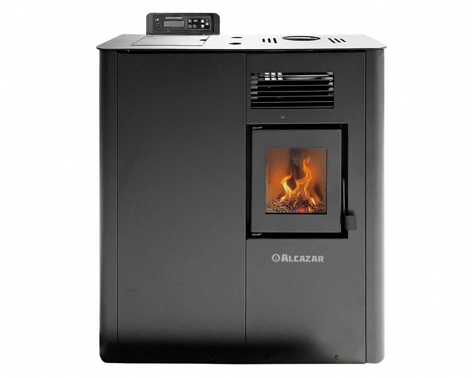 Estufa a Pellet Wifi Puelo 5400W 280Wh-0