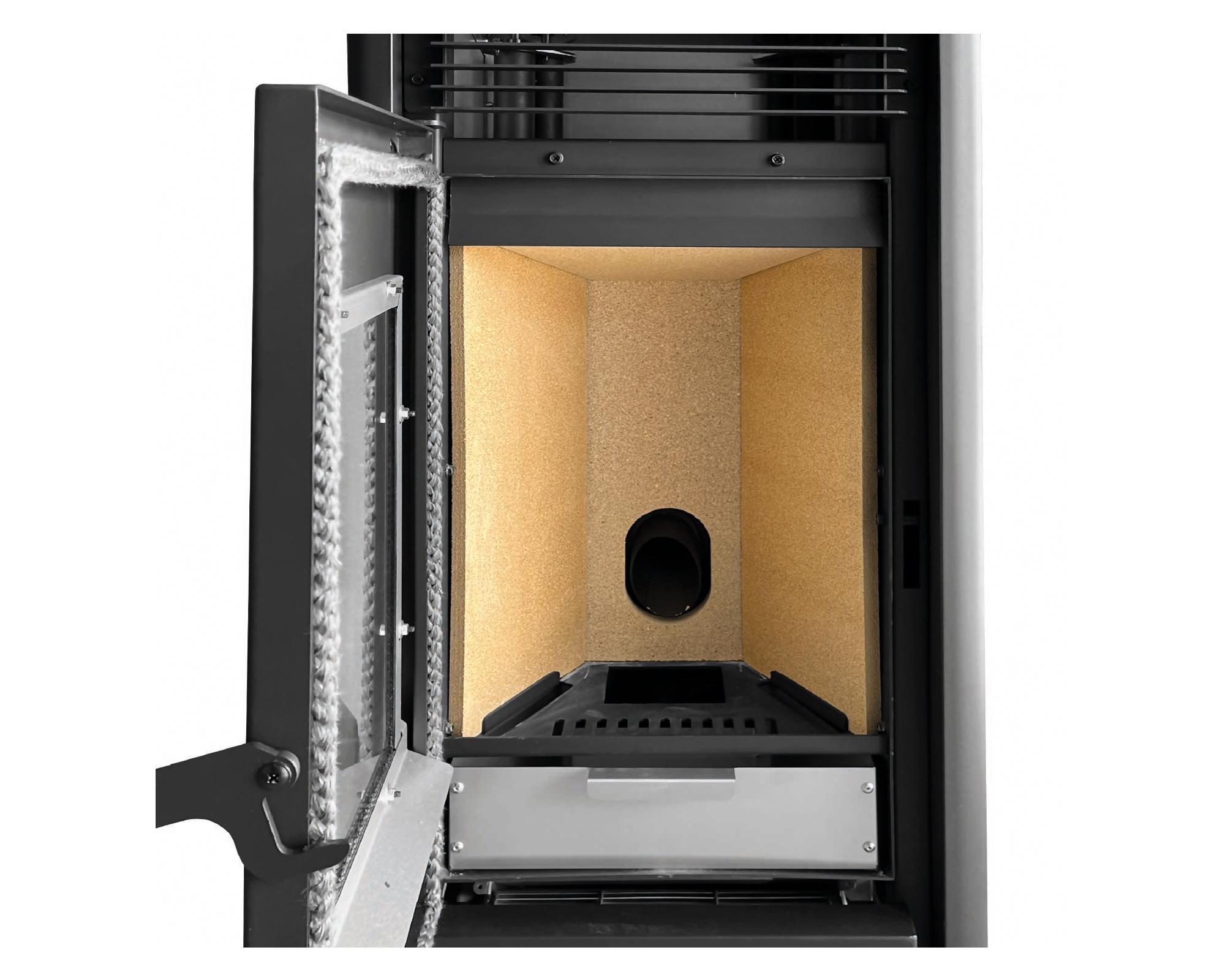 Estufa a pellet Wifi Backer 9800W 280 Wh-2