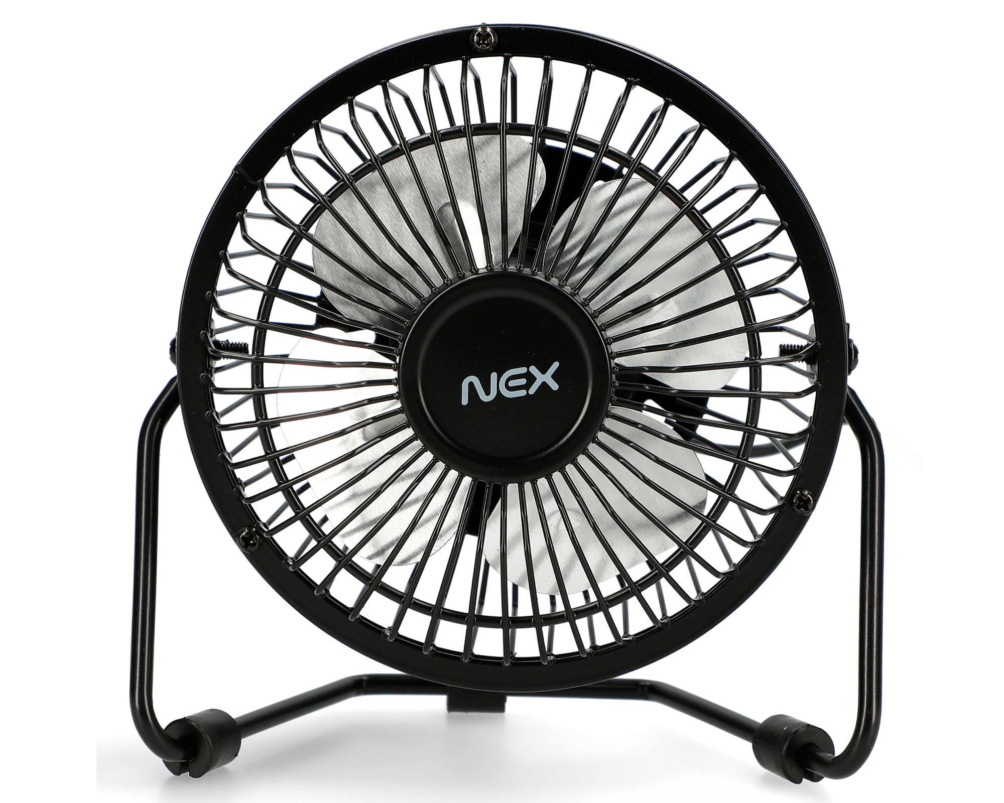 Ventilador USB 4'' negro-0
