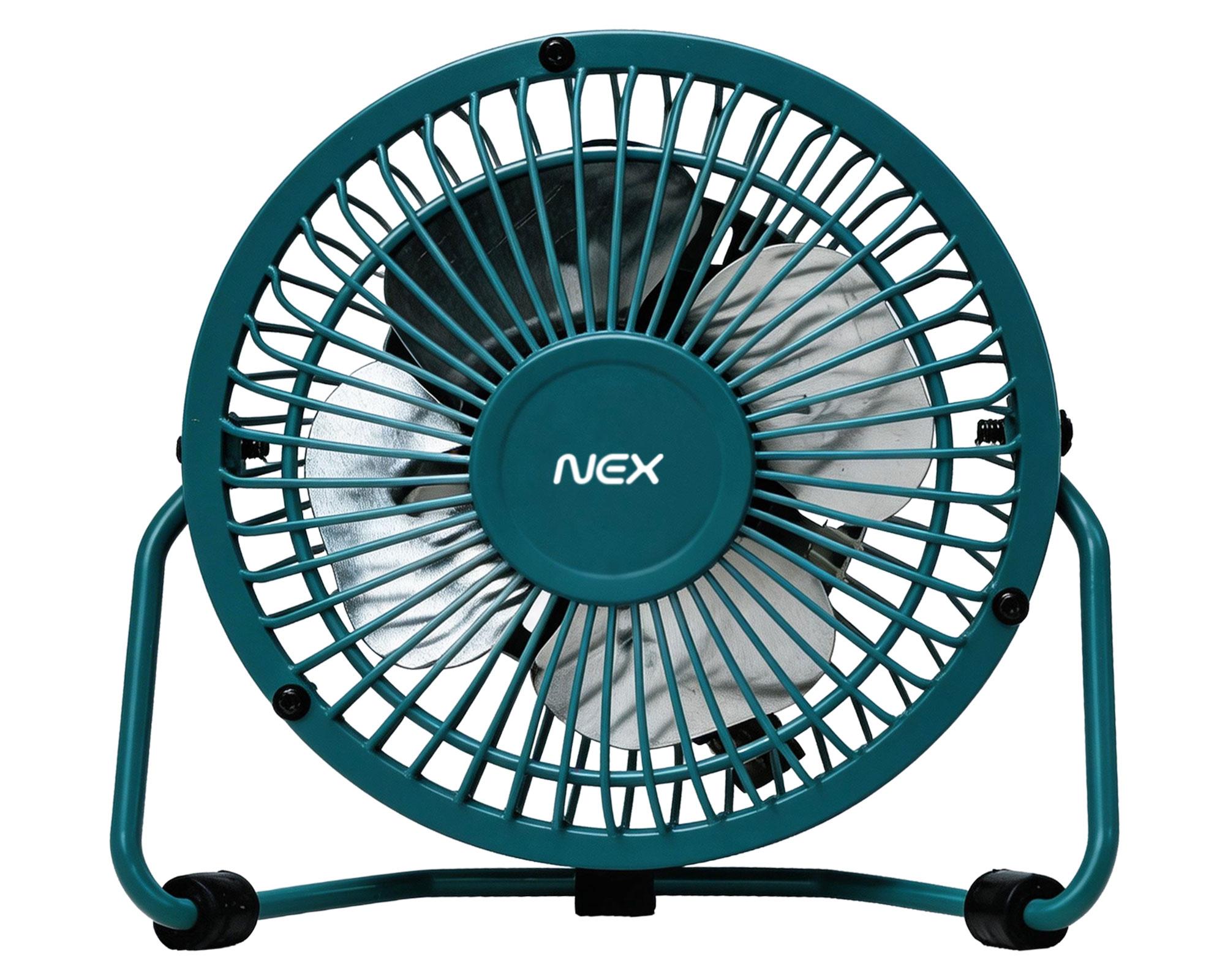Ventilador USB 4'' petróleo-0