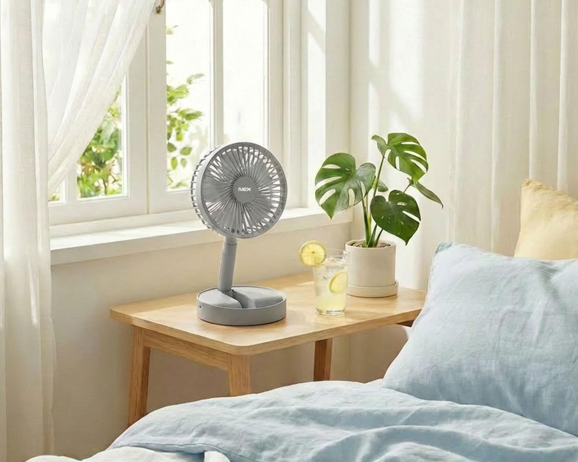 Ventilador portátil plegable gray-2