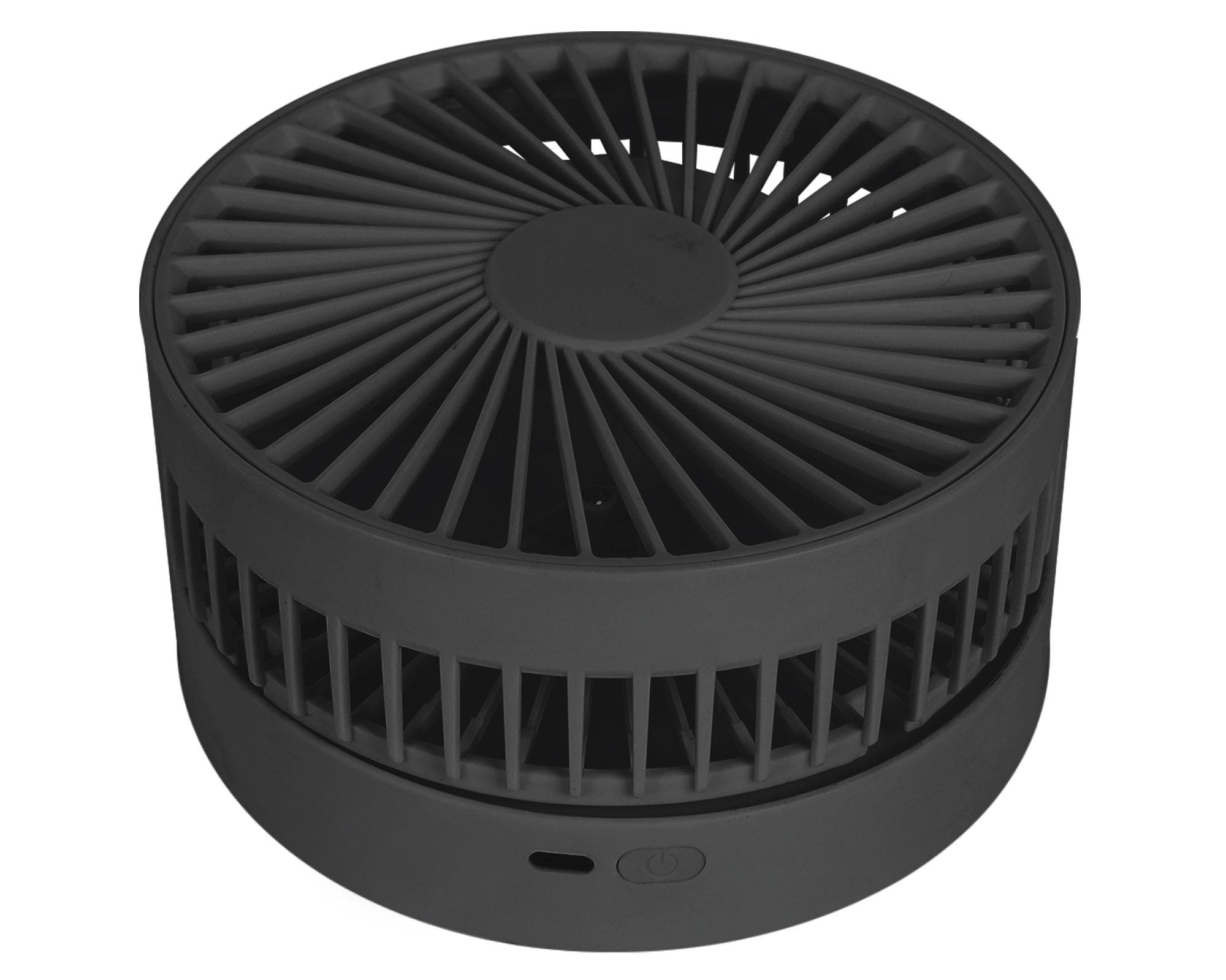 Ventilador portátil plegable negro-4