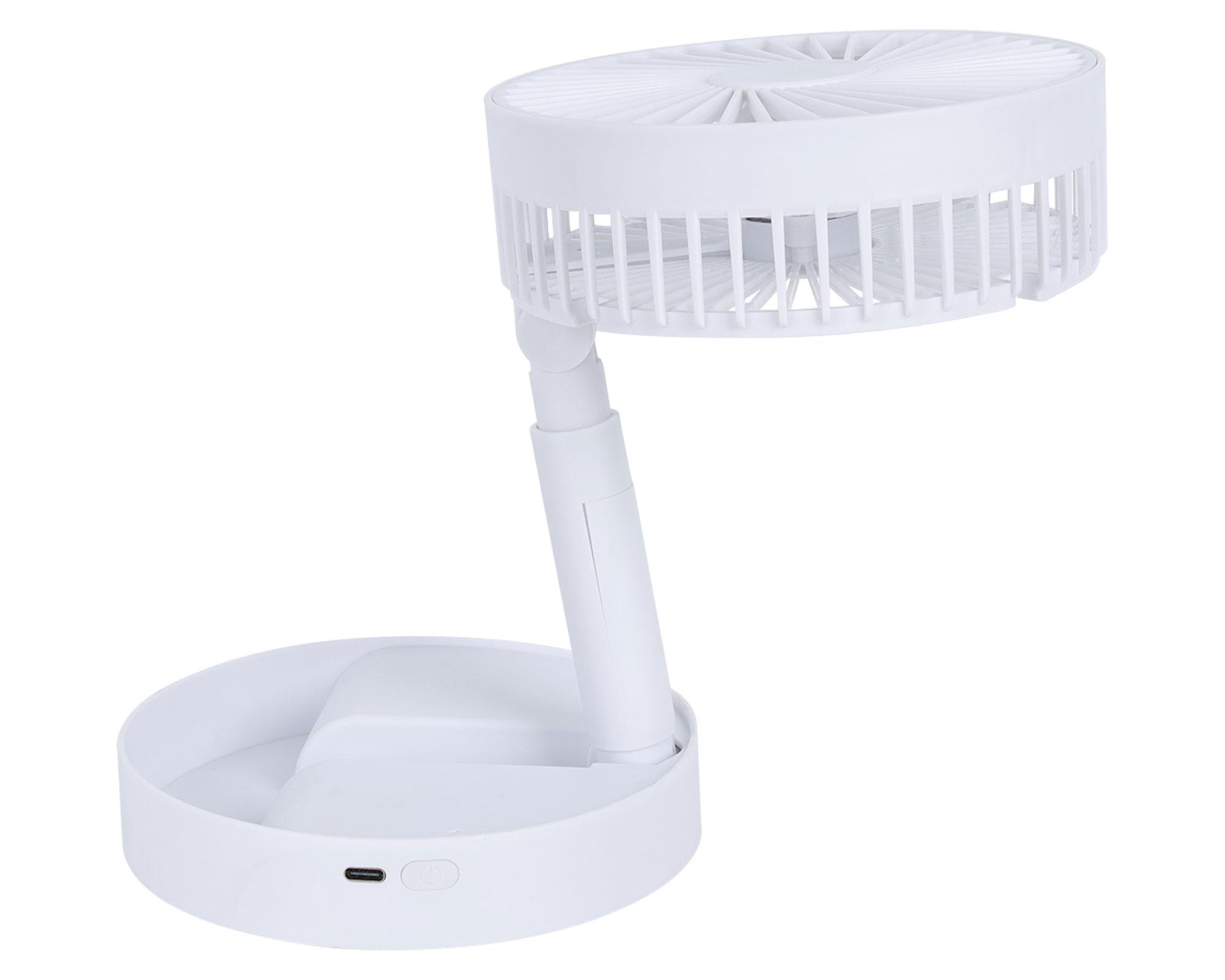 Ventilador portátil plegable blanco-1