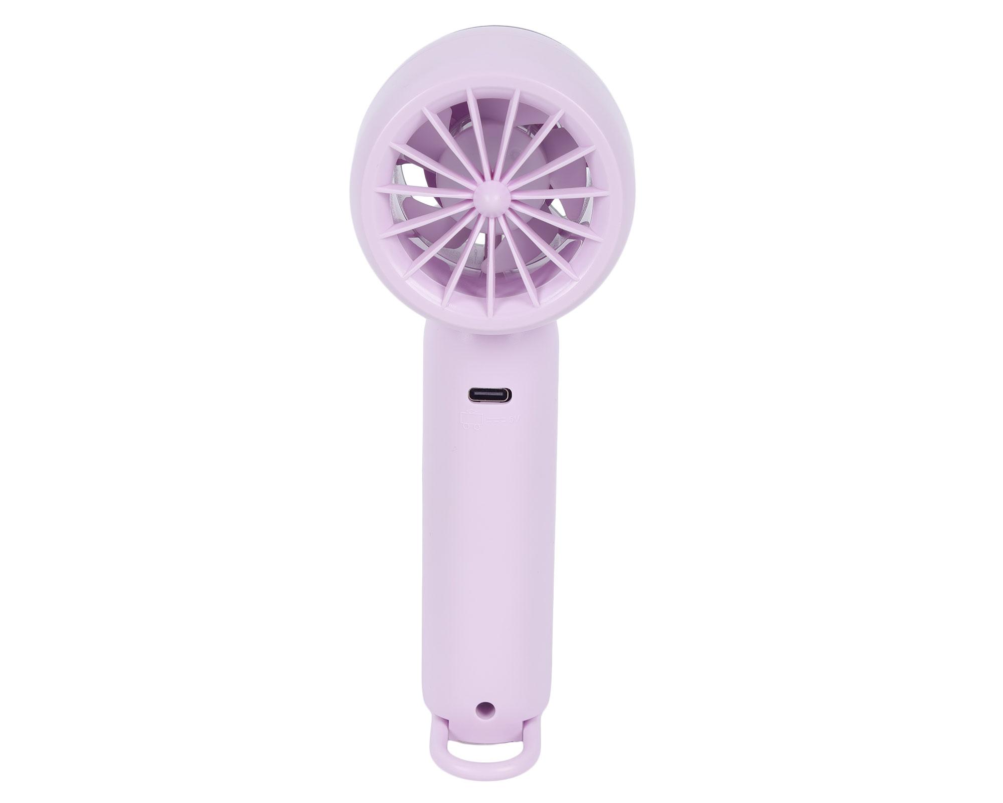 Ventilador Portátil de Mano USB Rosa-1