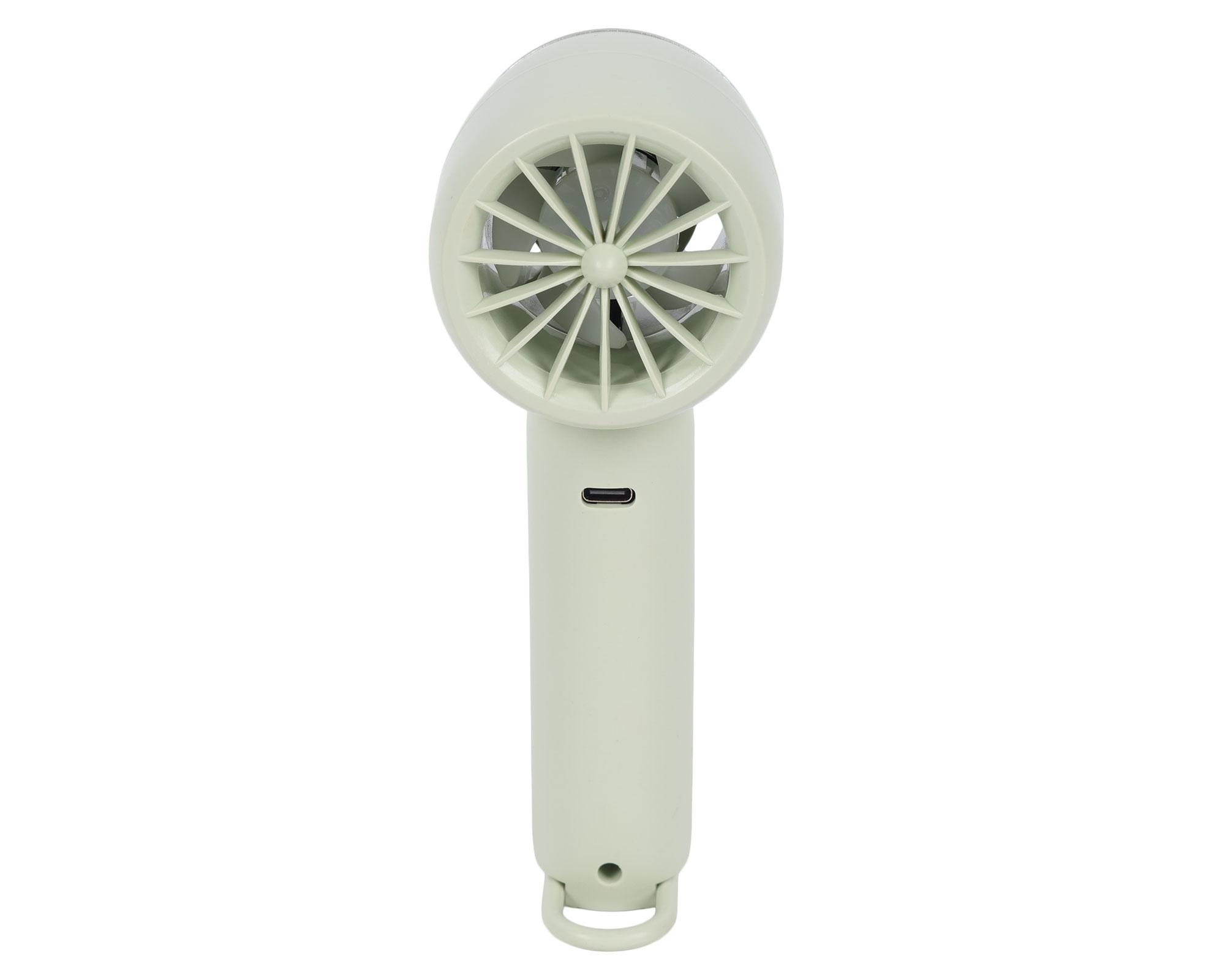 Ventilador Portátil de Mano USB Verde-3
