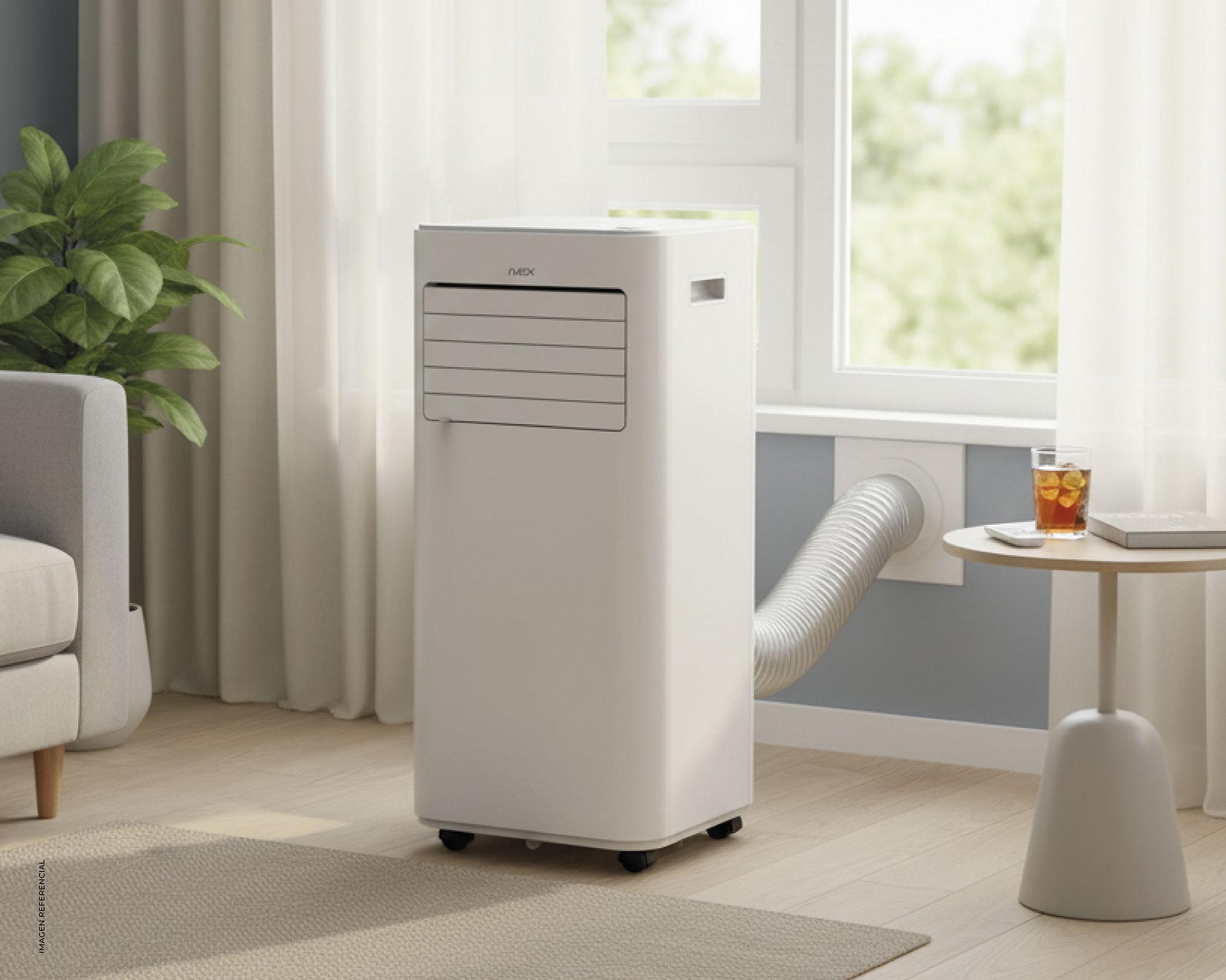 Aire acondicionado portátil Frío/Calor 9000BTU-5