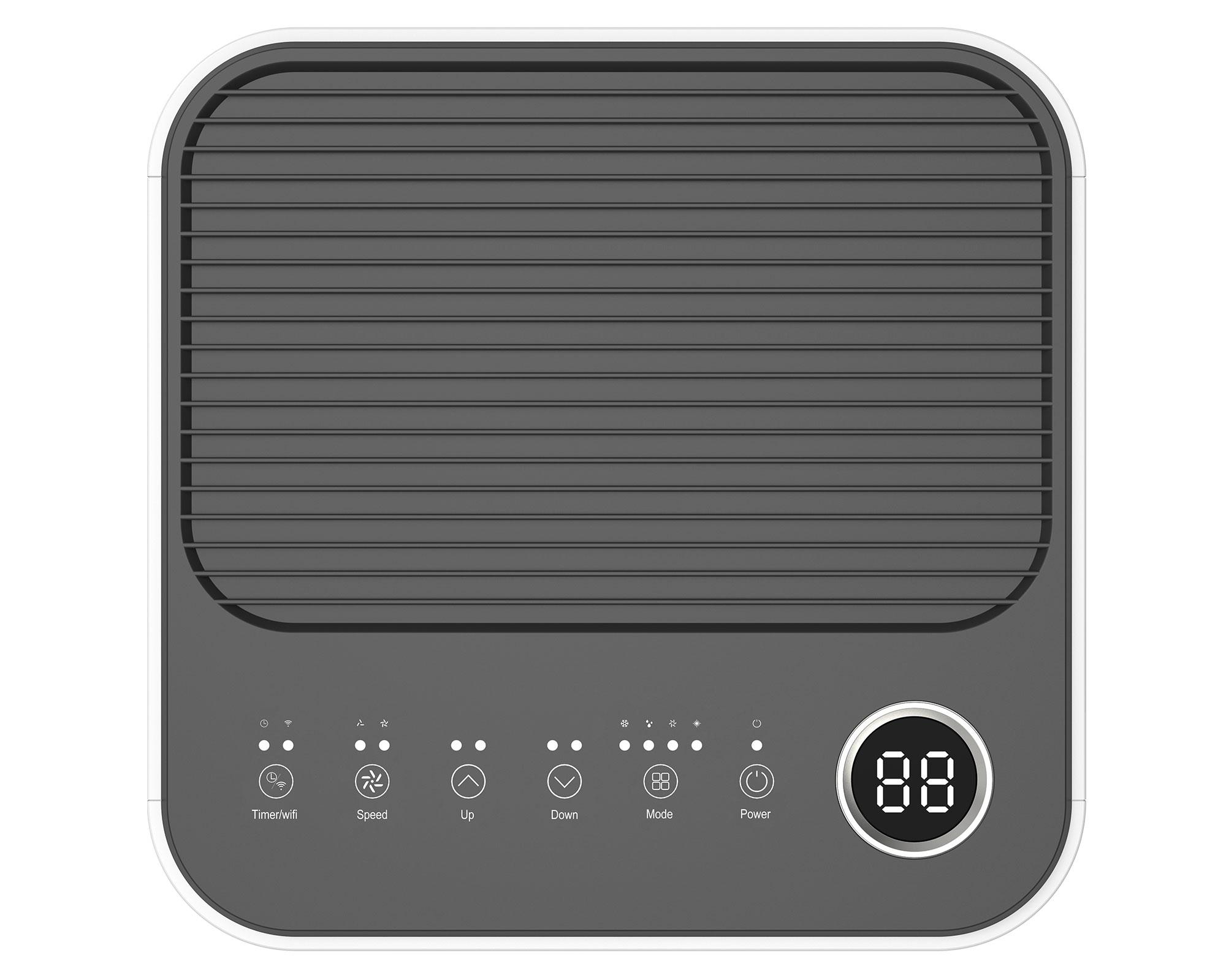 Aire acondicionado portátil Frío/Calor 9000BTU-4