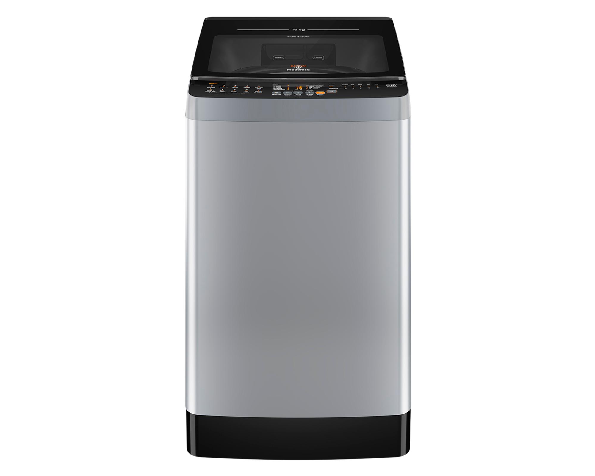 Lavadora automática MDWMT16S carga superior 16 kg silver-0