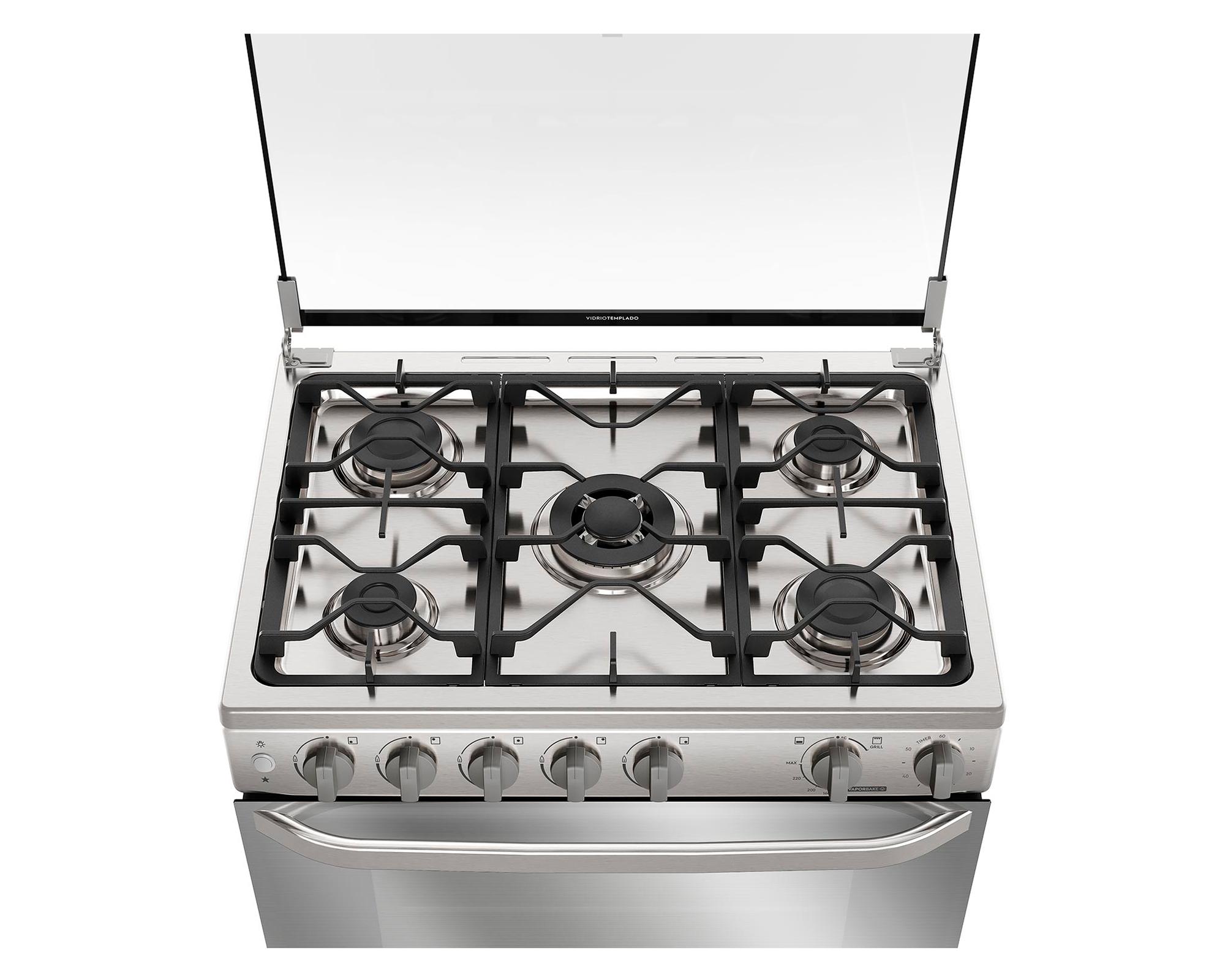 Cocina a gas FE5SXC 5 quemadores-2