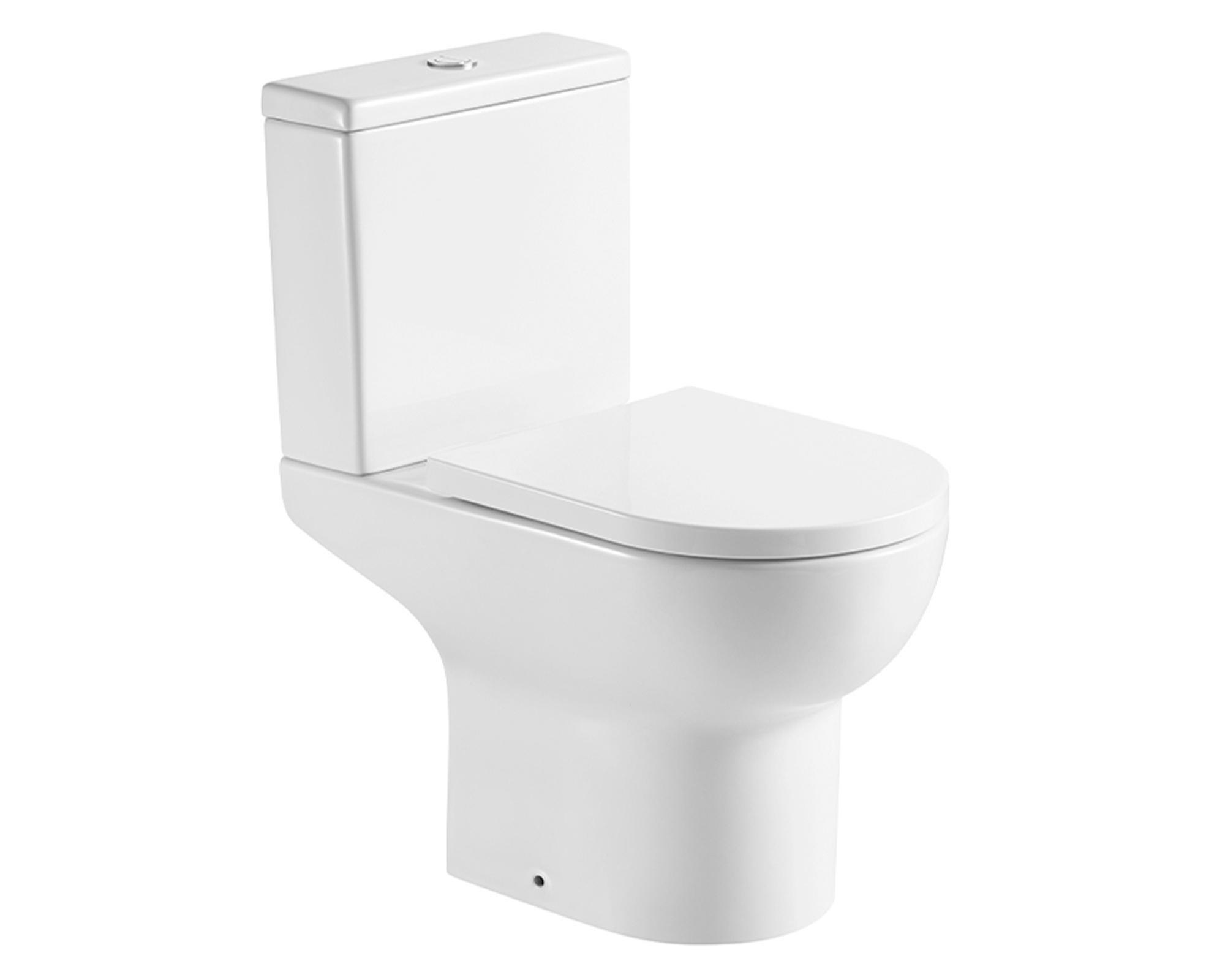 Inodoro multidescarga piso/muro 25/30 cm Alcalá blanco-0