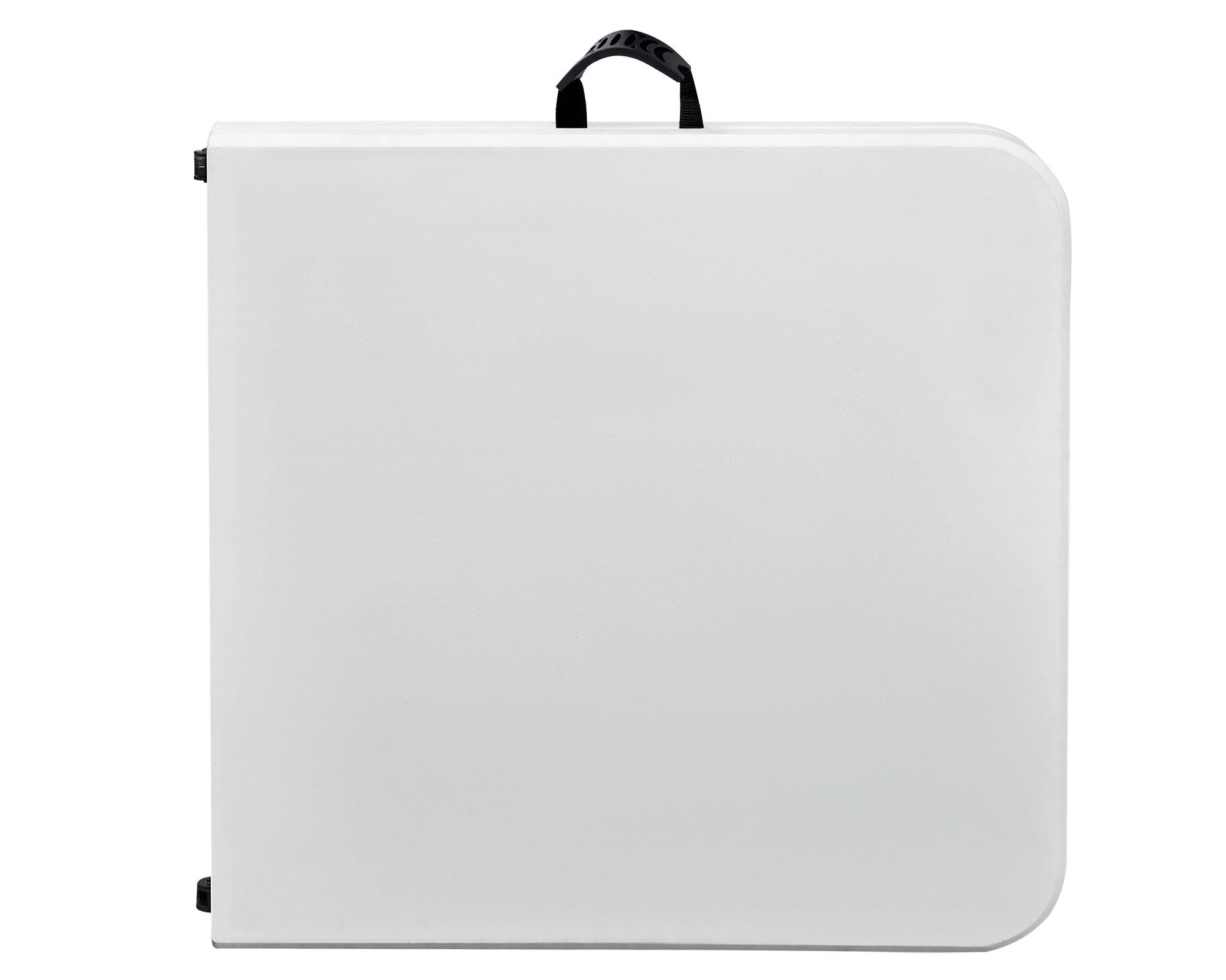Mesa rectangular blanco 120 cm-2