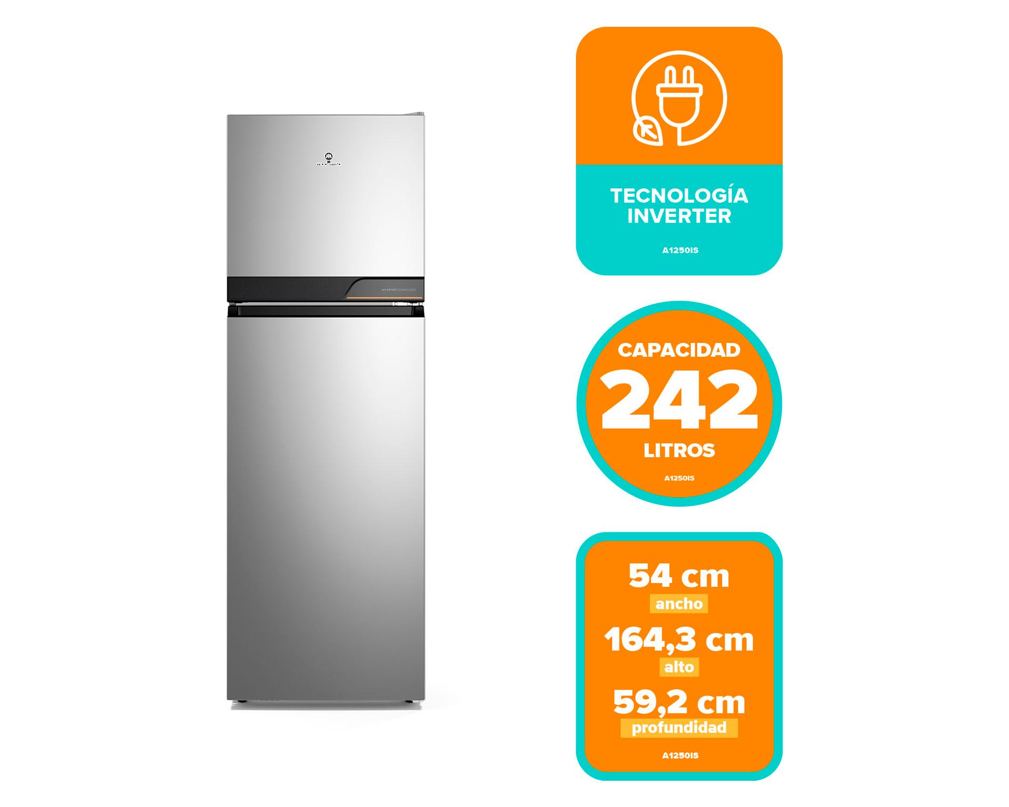Refrigerador No Frost Alitrosus 1250IS 242 litros-1