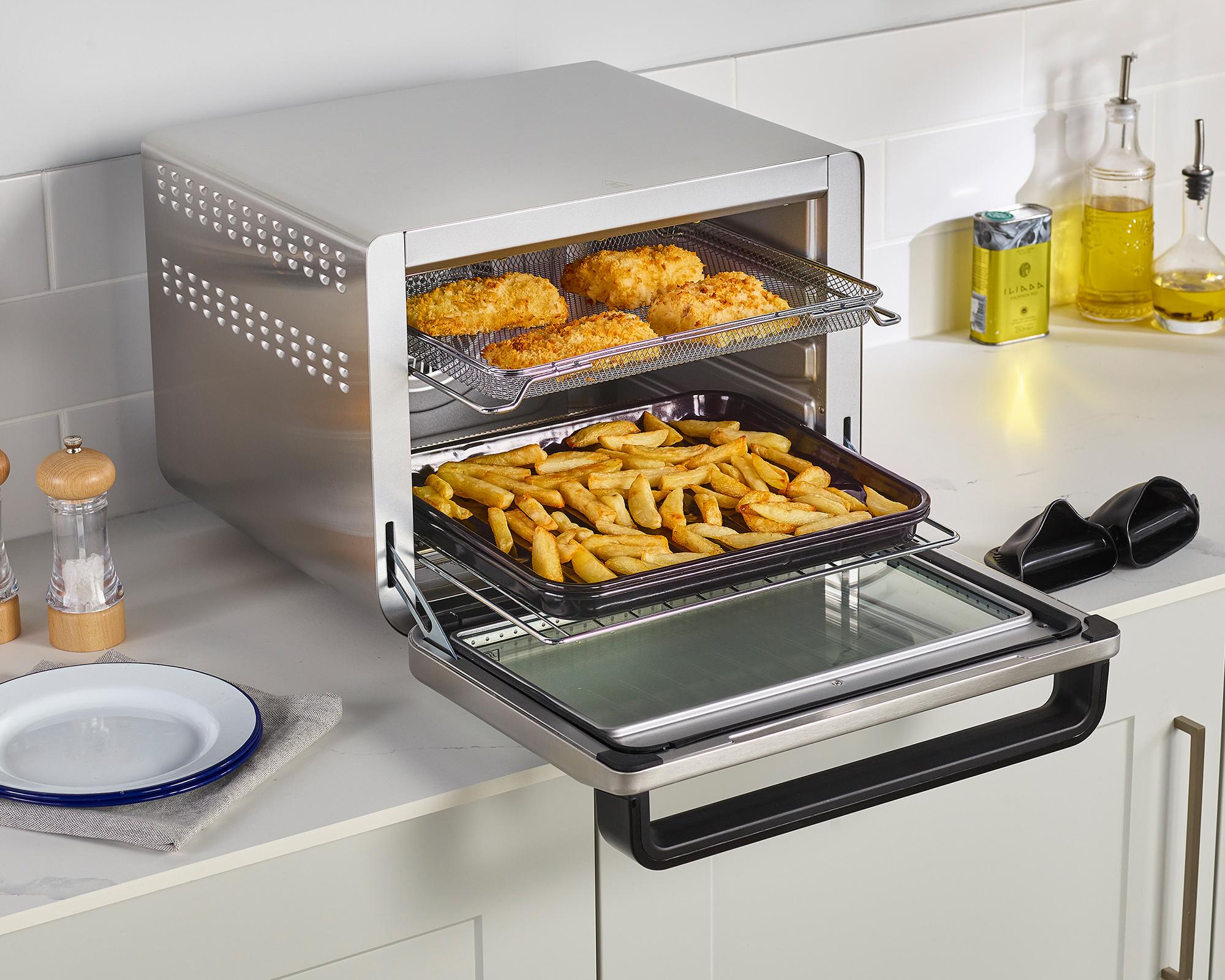 Horno eléctrico  en 1 DT200EU 29 litros plata-6