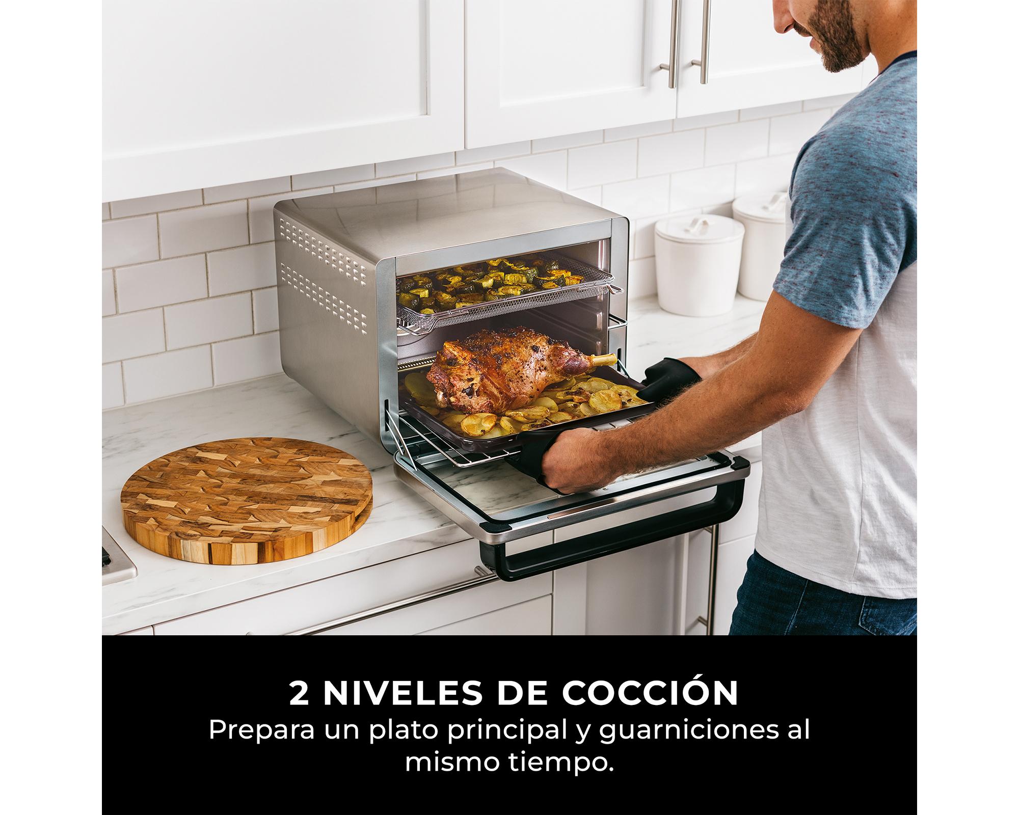 Horno eléctrico  en 1 DT200EU 29 litros plata-3