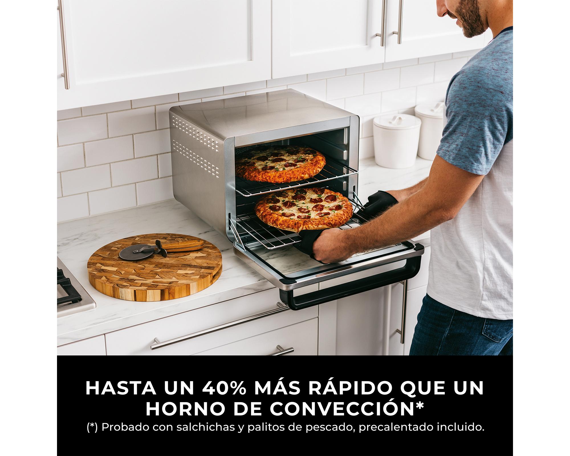 Horno eléctrico  en 1 DT200EU 29 litros plata-2