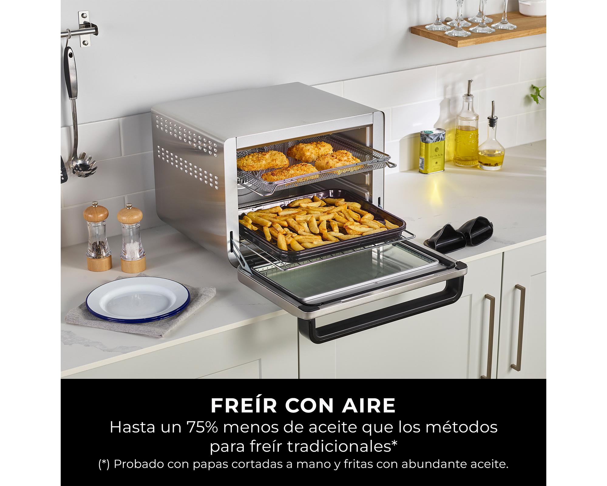 Horno eléctrico  en 1 DT200EU 29 litros plata-4