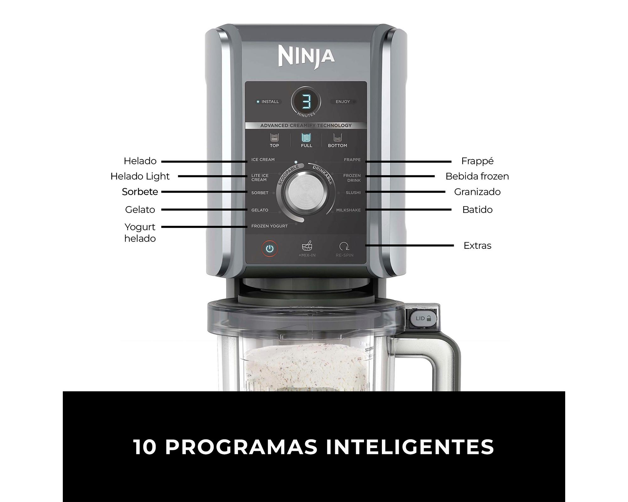 Máquina de helados Creami Deluxe 709ml-3