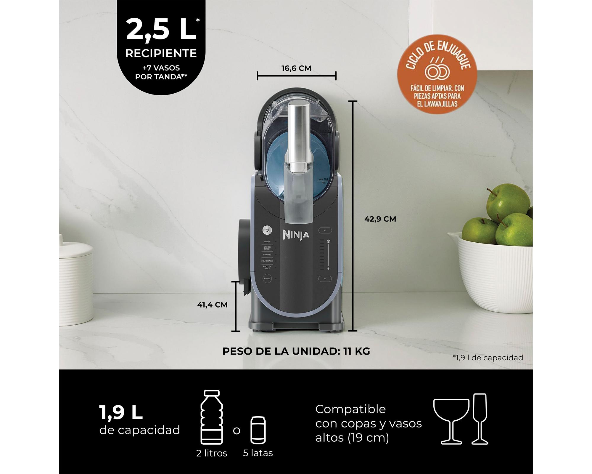 Máquina de granizado FS301EU gris 2.5 lt-9
