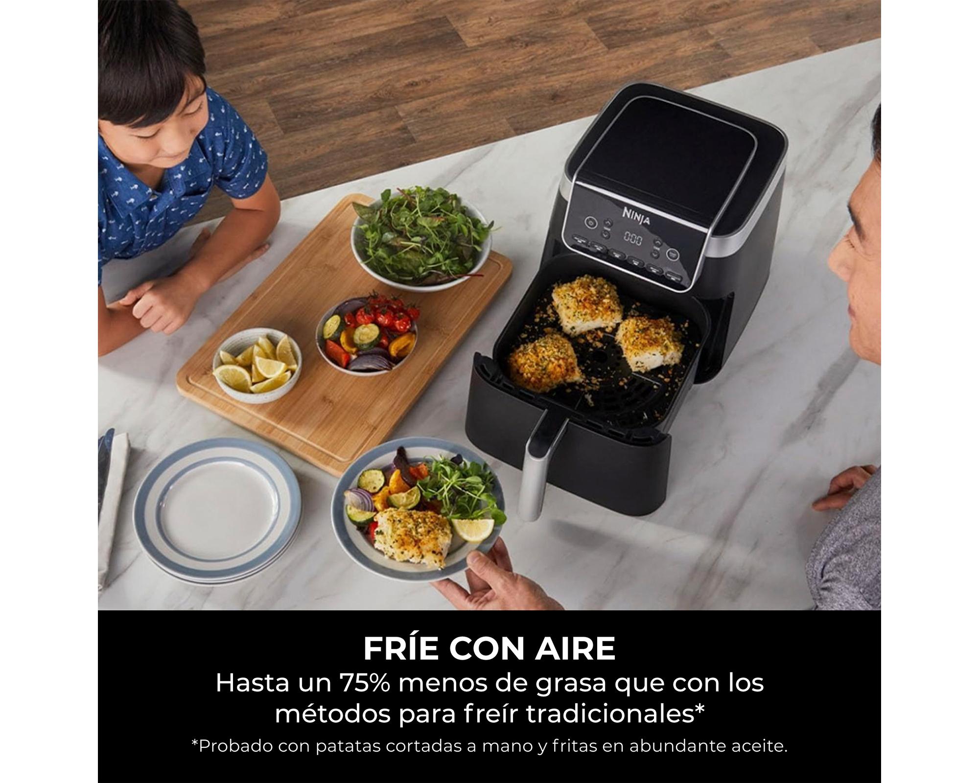 Freidora de aire Max Pro negro 6.2 litros-5