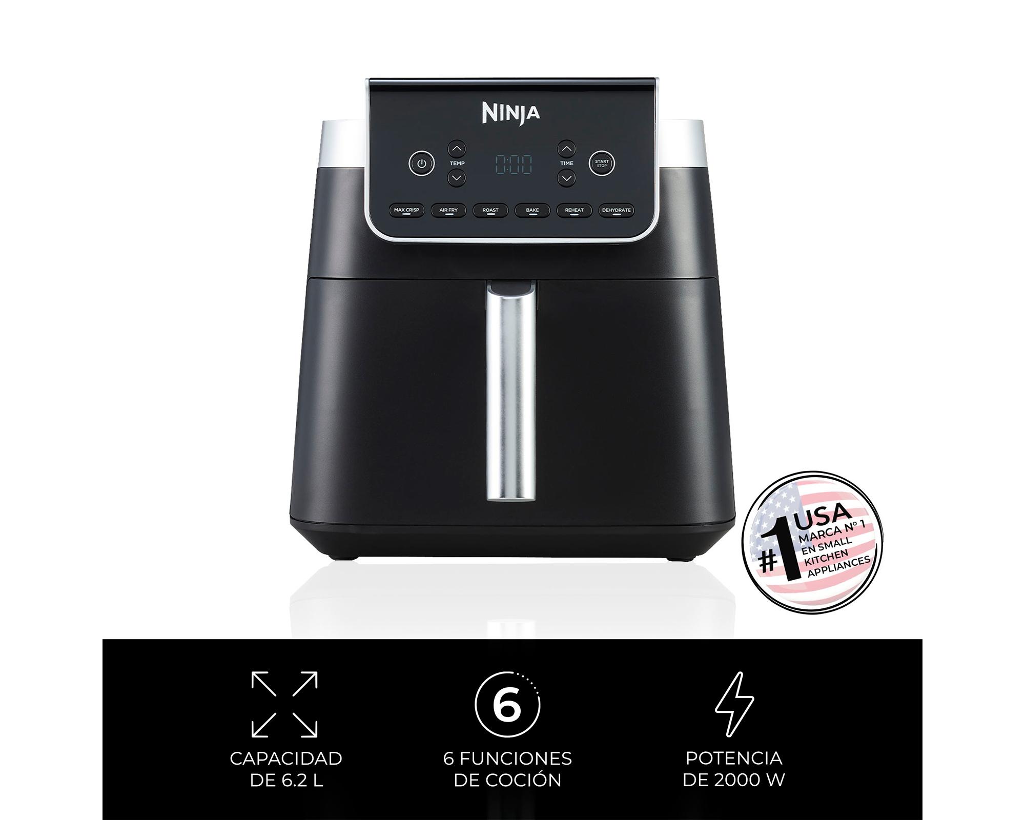 Freidora de aire Max Pro negro 6.2 litros-1