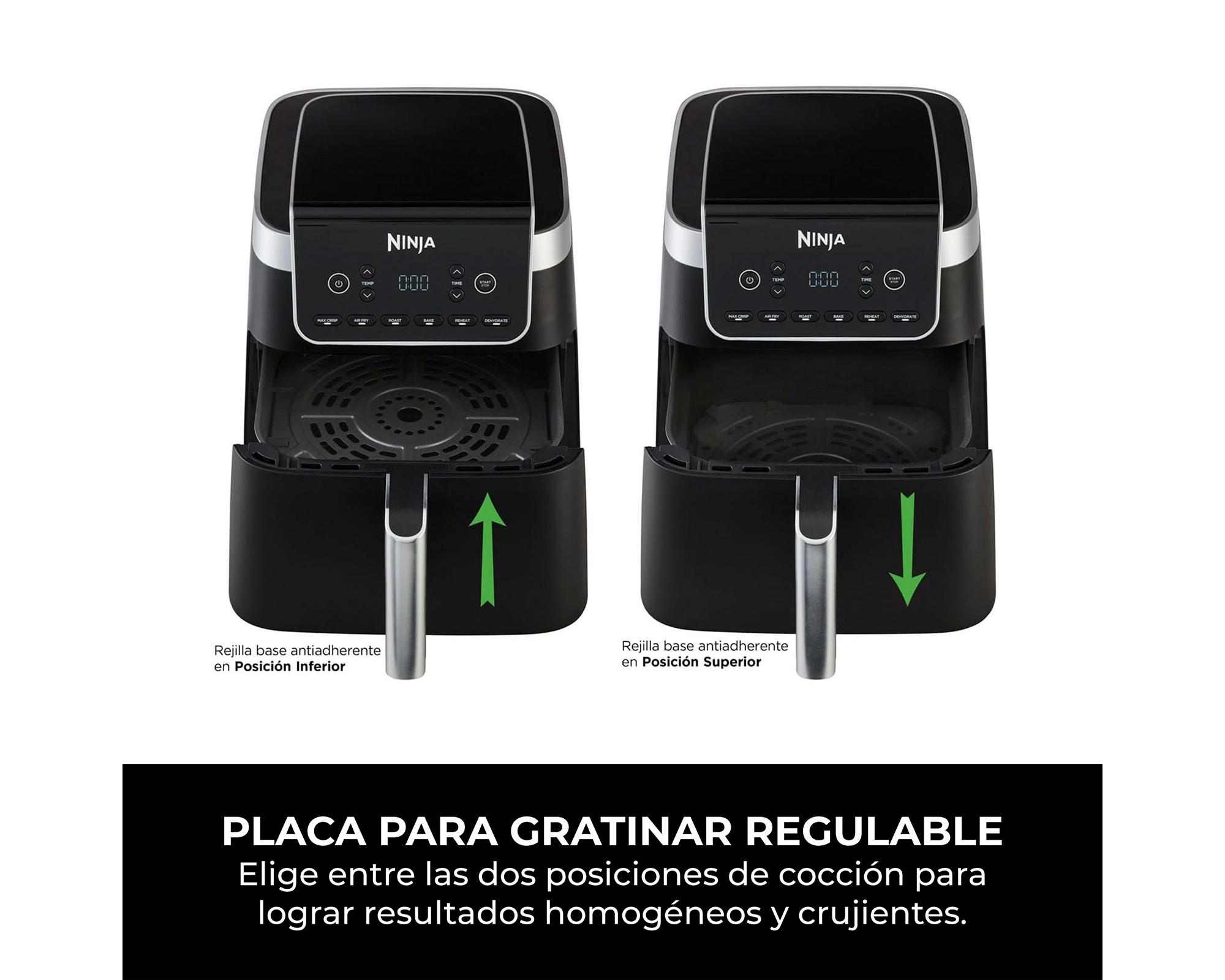 Freidora de aire Max Pro negro 6.2 litros-2