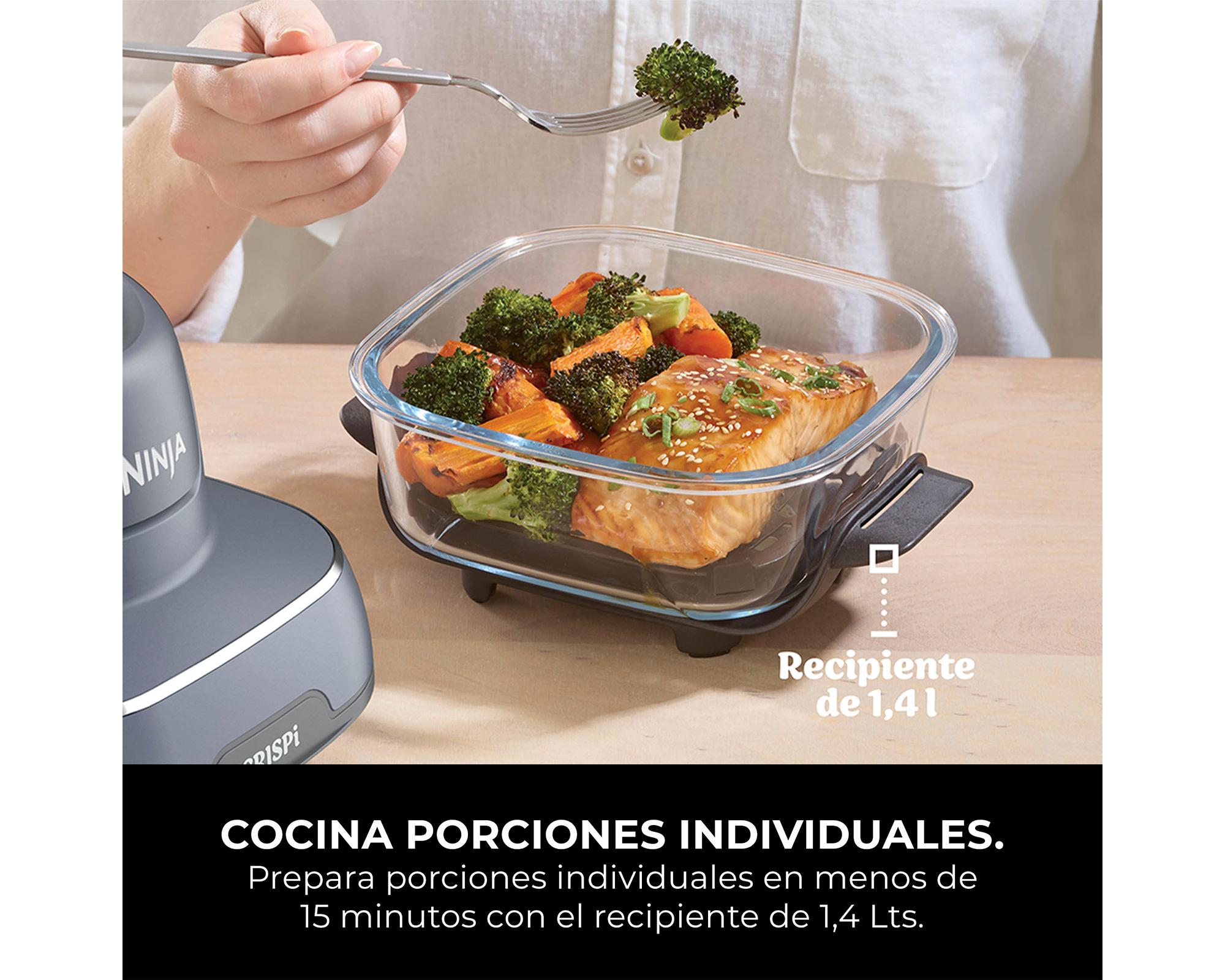 Freidora de aire portátil FN101EUGY 3.8 litros gris-2
