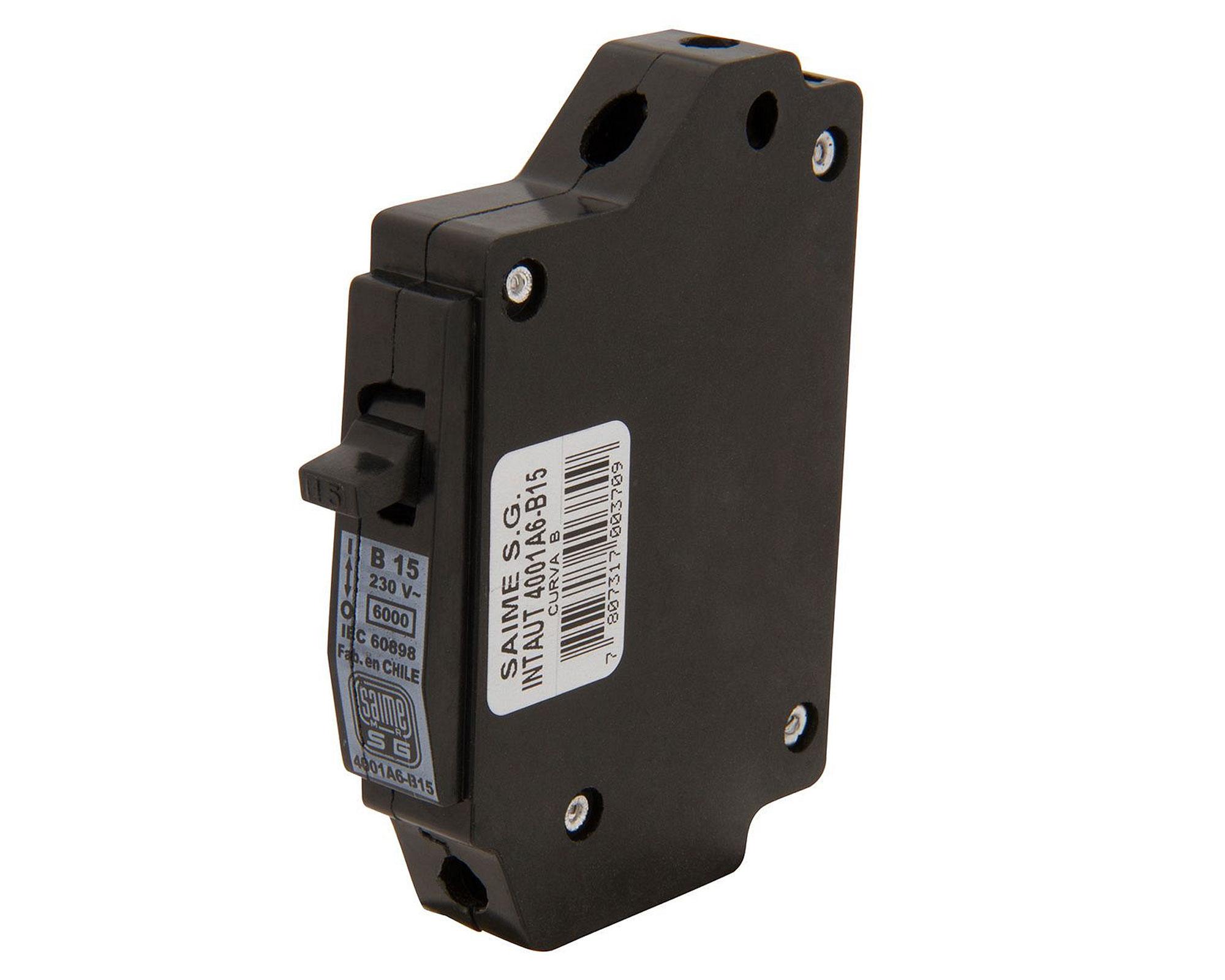 Interruptor automático americano 15 a 230 v 4001 a 6-b 15 Saime-1