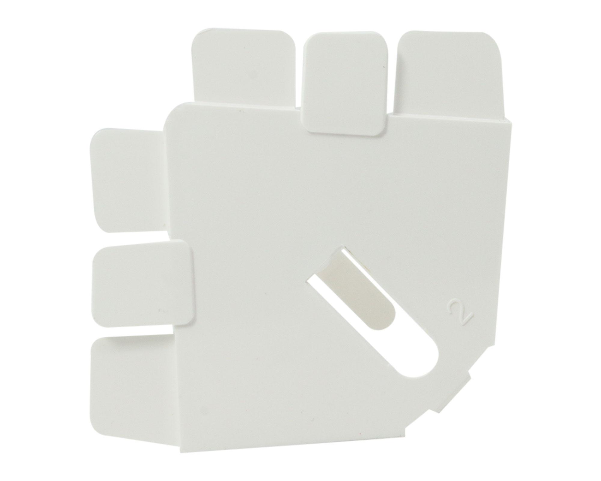 Ángulo plano variable 40x16 mm blanco Legrand-1