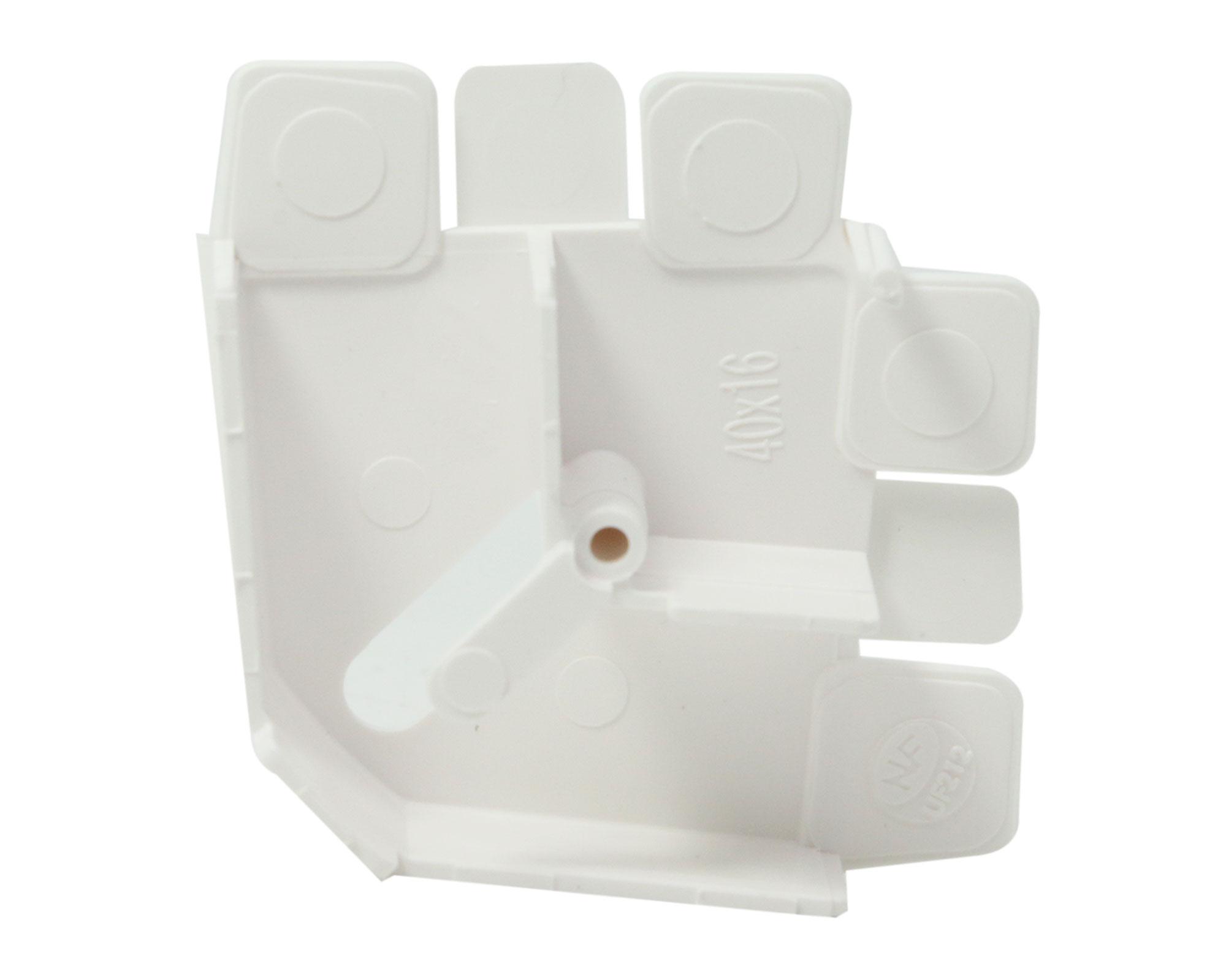 Ángulo plano variable 40x16 mm blanco Legrand-2