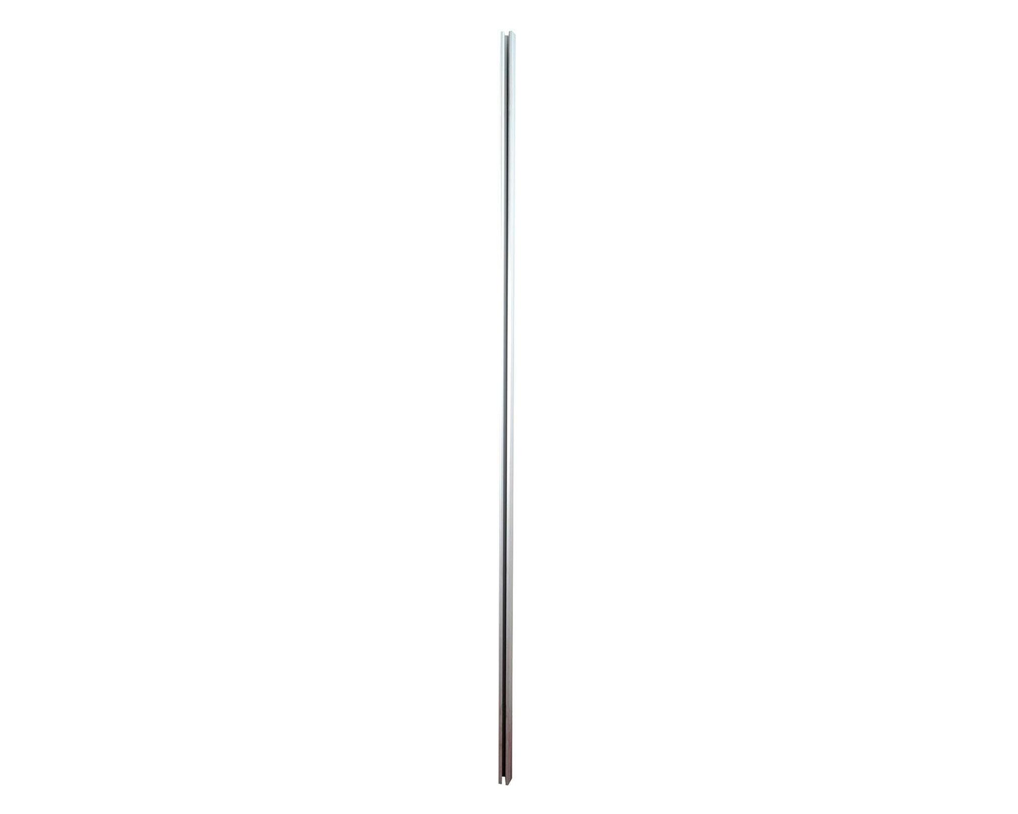Riel 2 m U-21 aluminio Ducasse Industrial-0