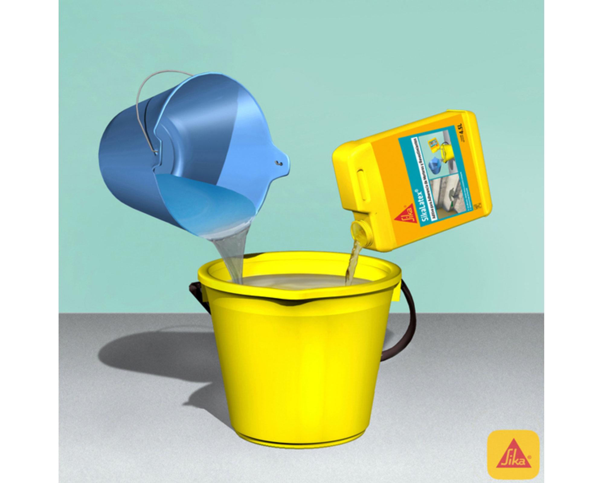 Aditivo adherencia 18 litros sika látex sika-4