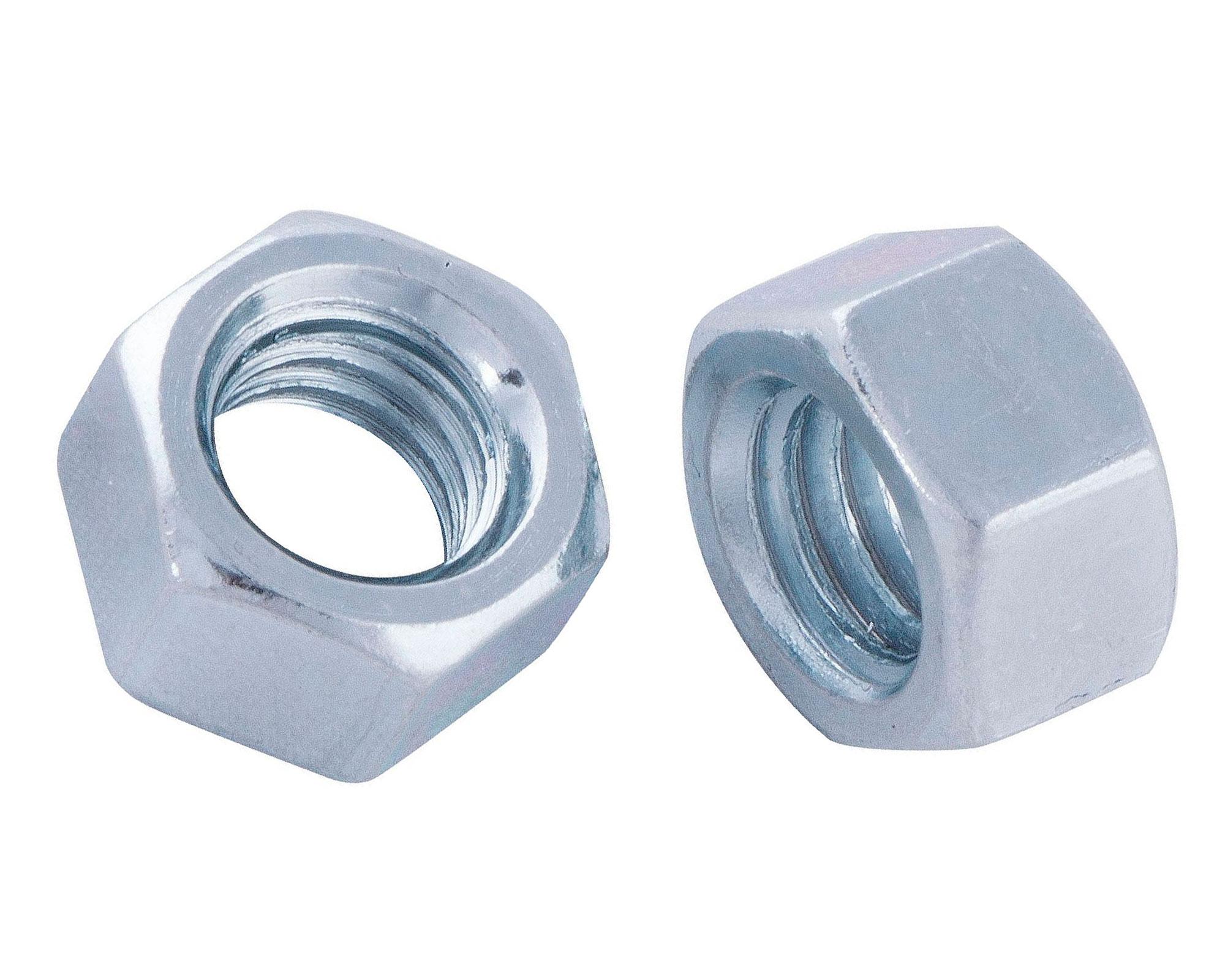 Tuerca hexagonal zincada 3/8 100 unidades Imporper-0