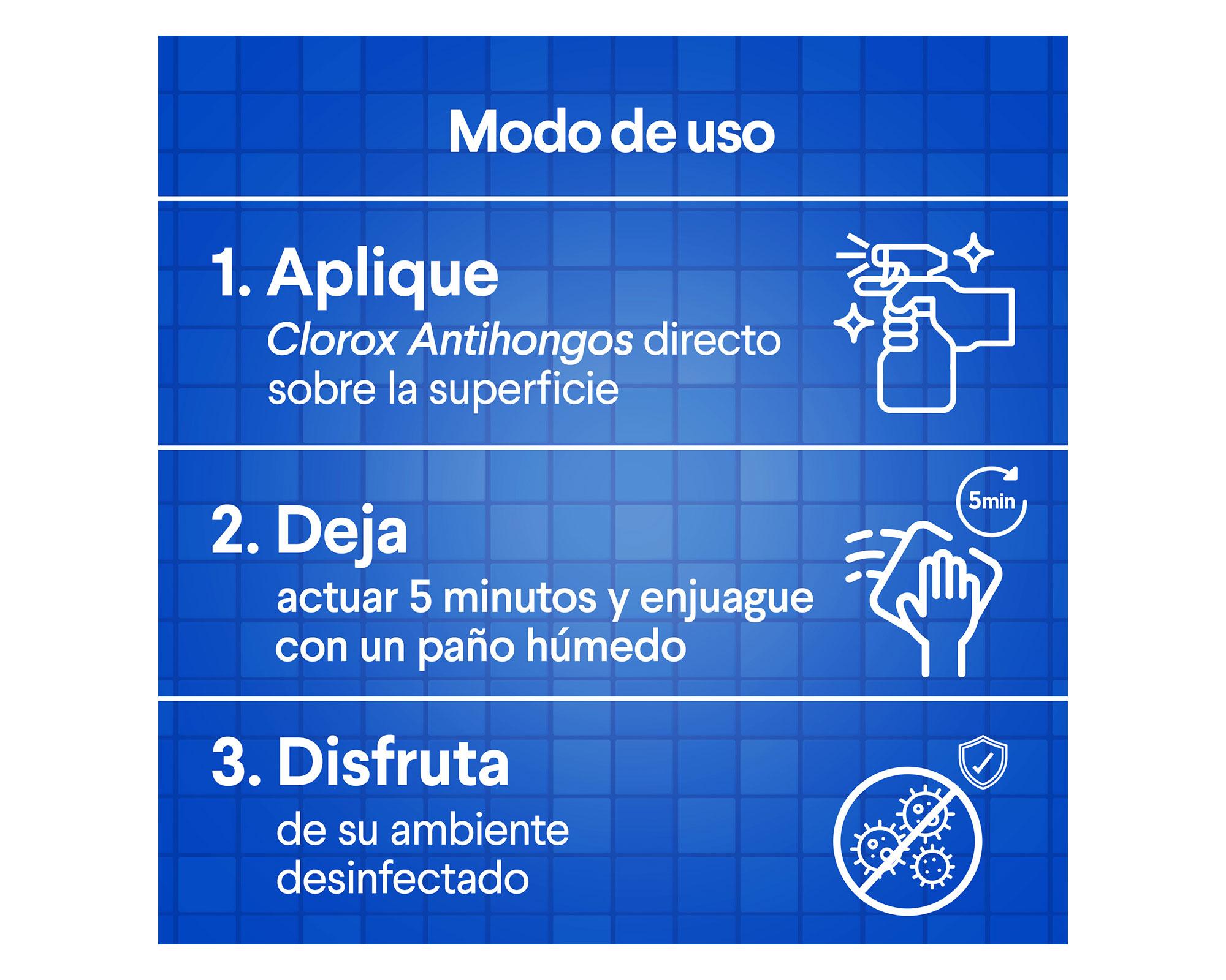 Limpiador Antihongos con cloro doypack 500 ml-2