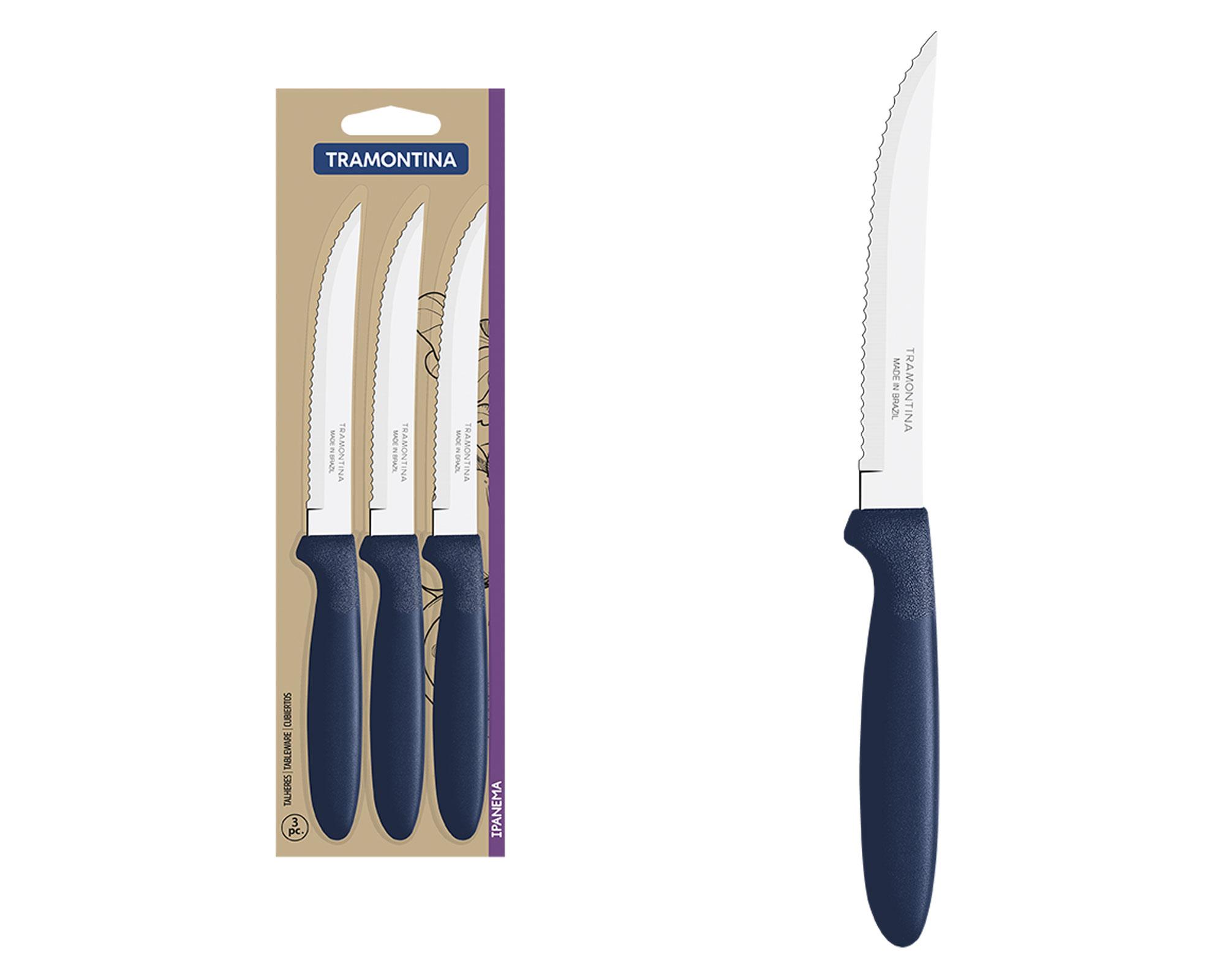 Cuchillos sierra ipanema 3 unidades tramontina-1