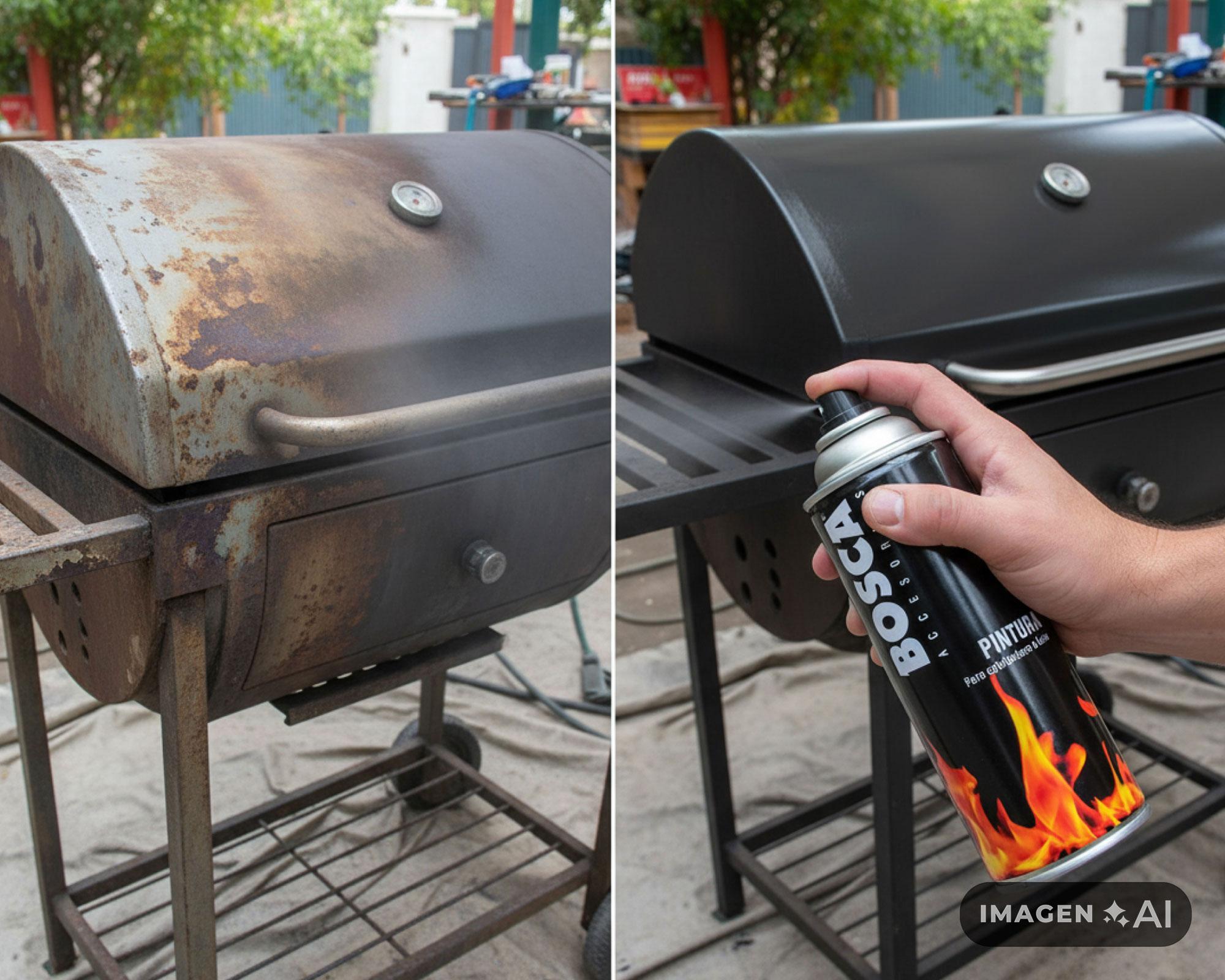 Pintura en spray Estufas charcoal 485 ml-4